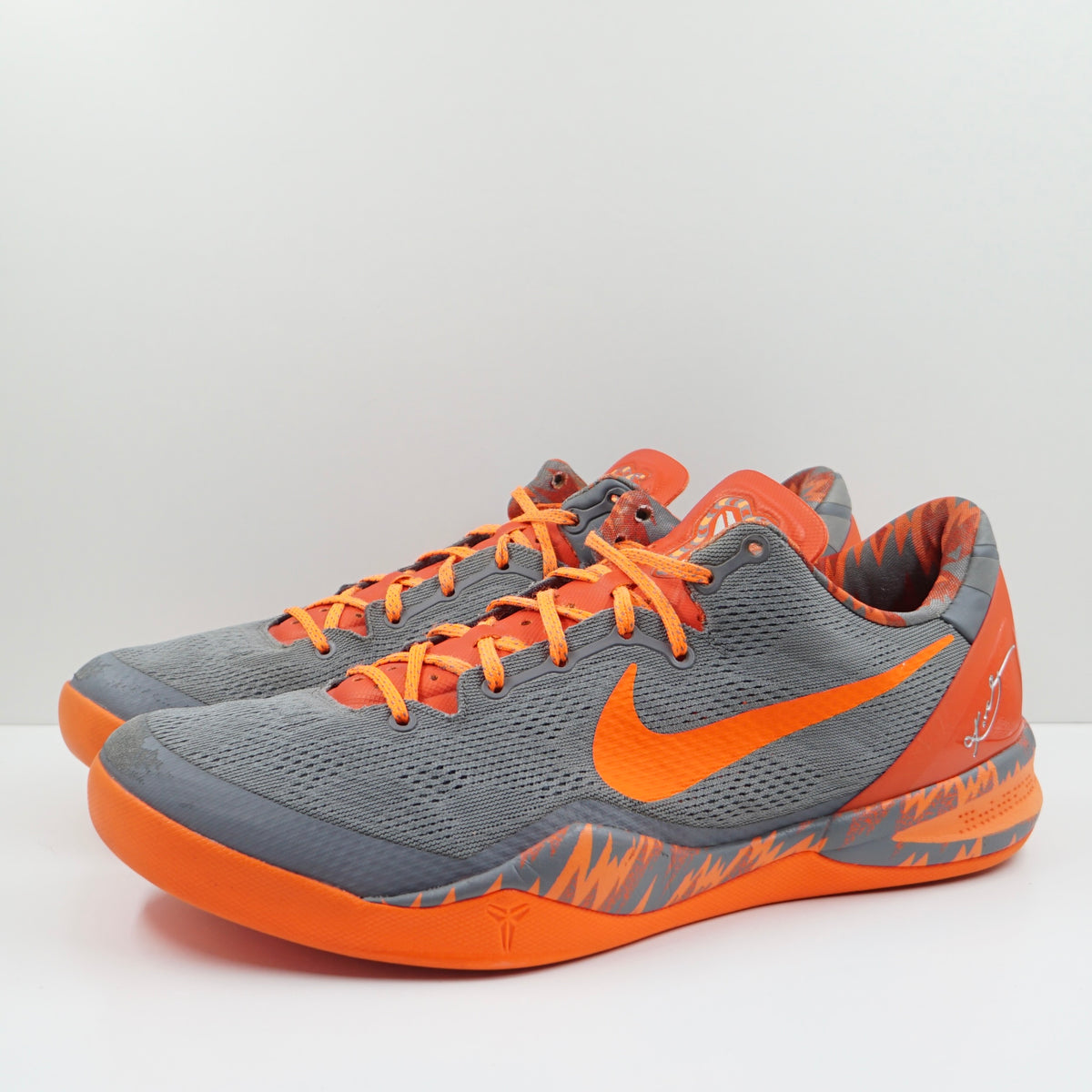Nike Kobe 8 System Phillippines Grey Team Orange