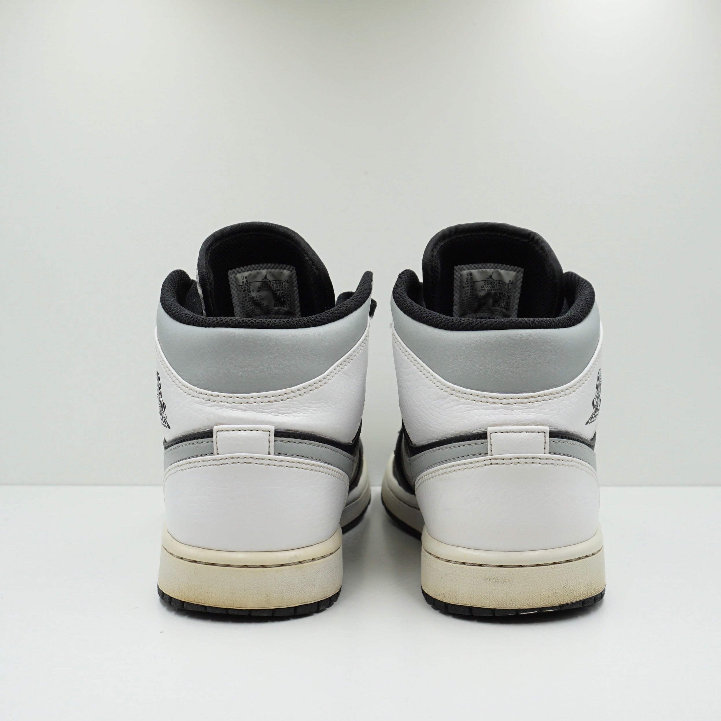 Jordan 1 Mid White Shadow