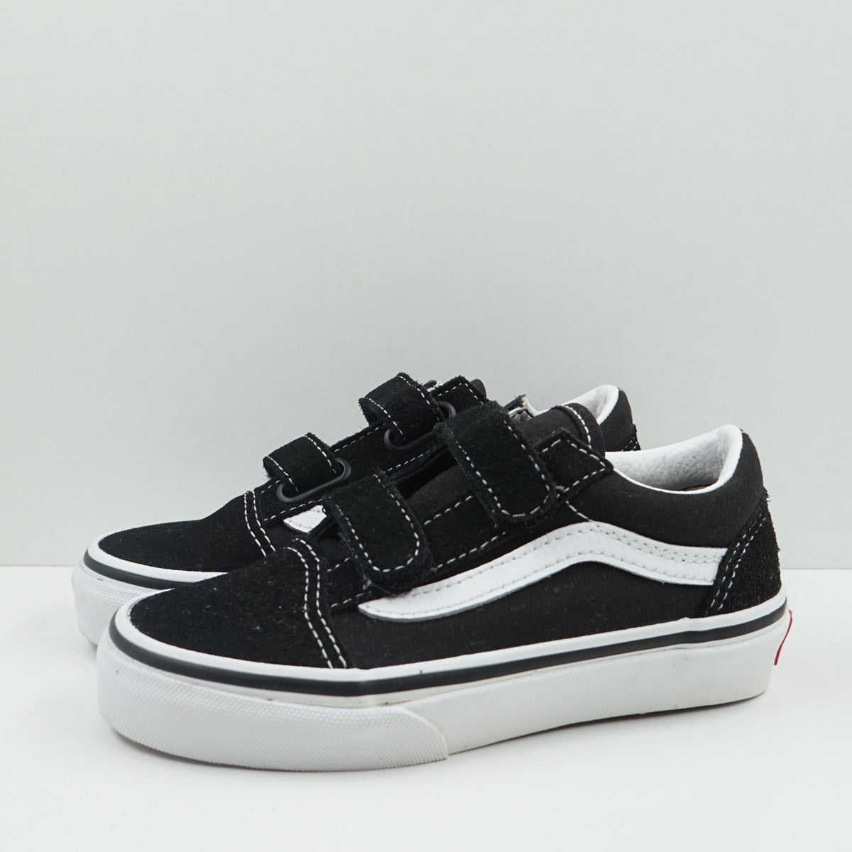 Vans Old Skool Velcro Black White Toddler