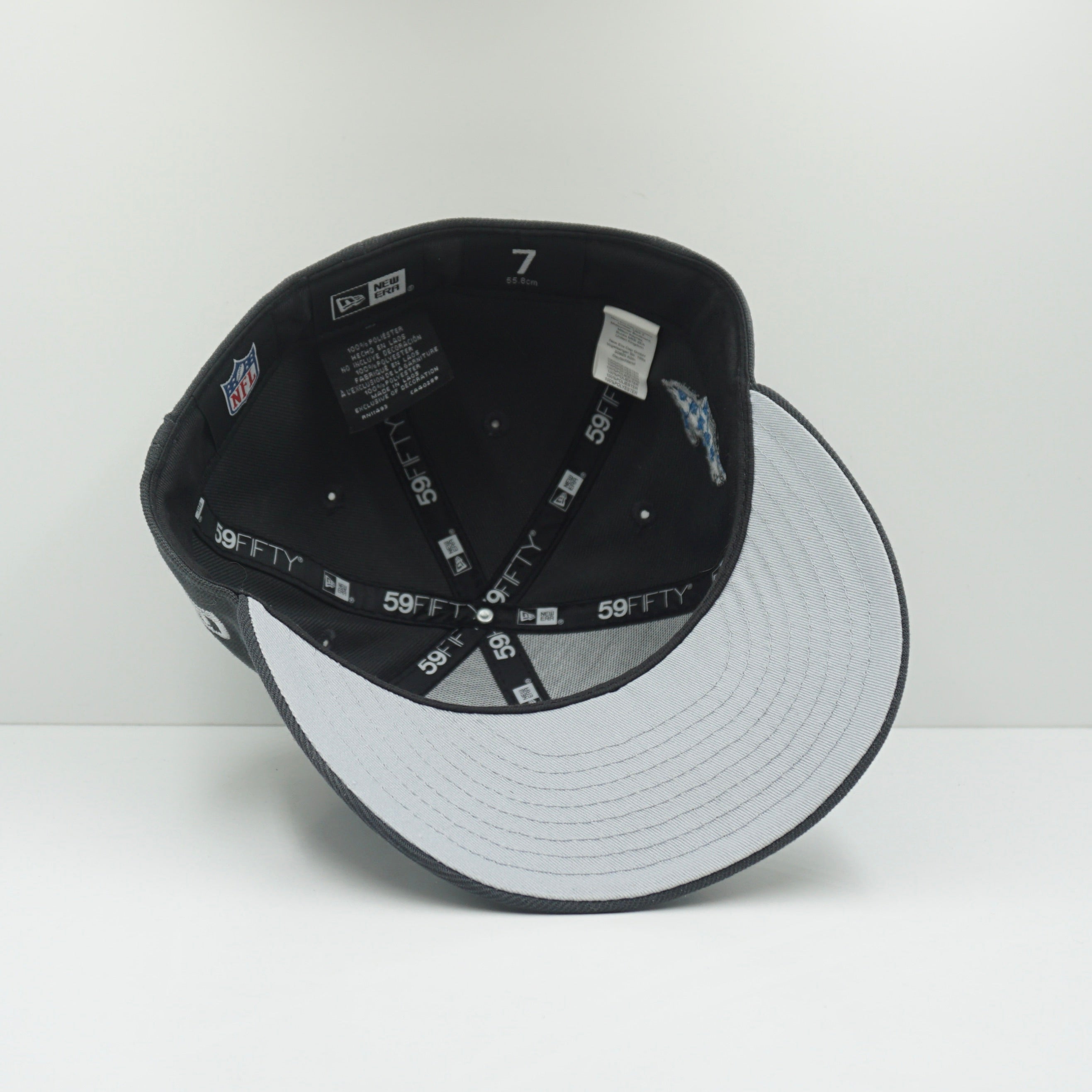 New era Detroit Lions Draft 2024 On Field Grey Fitted Cap