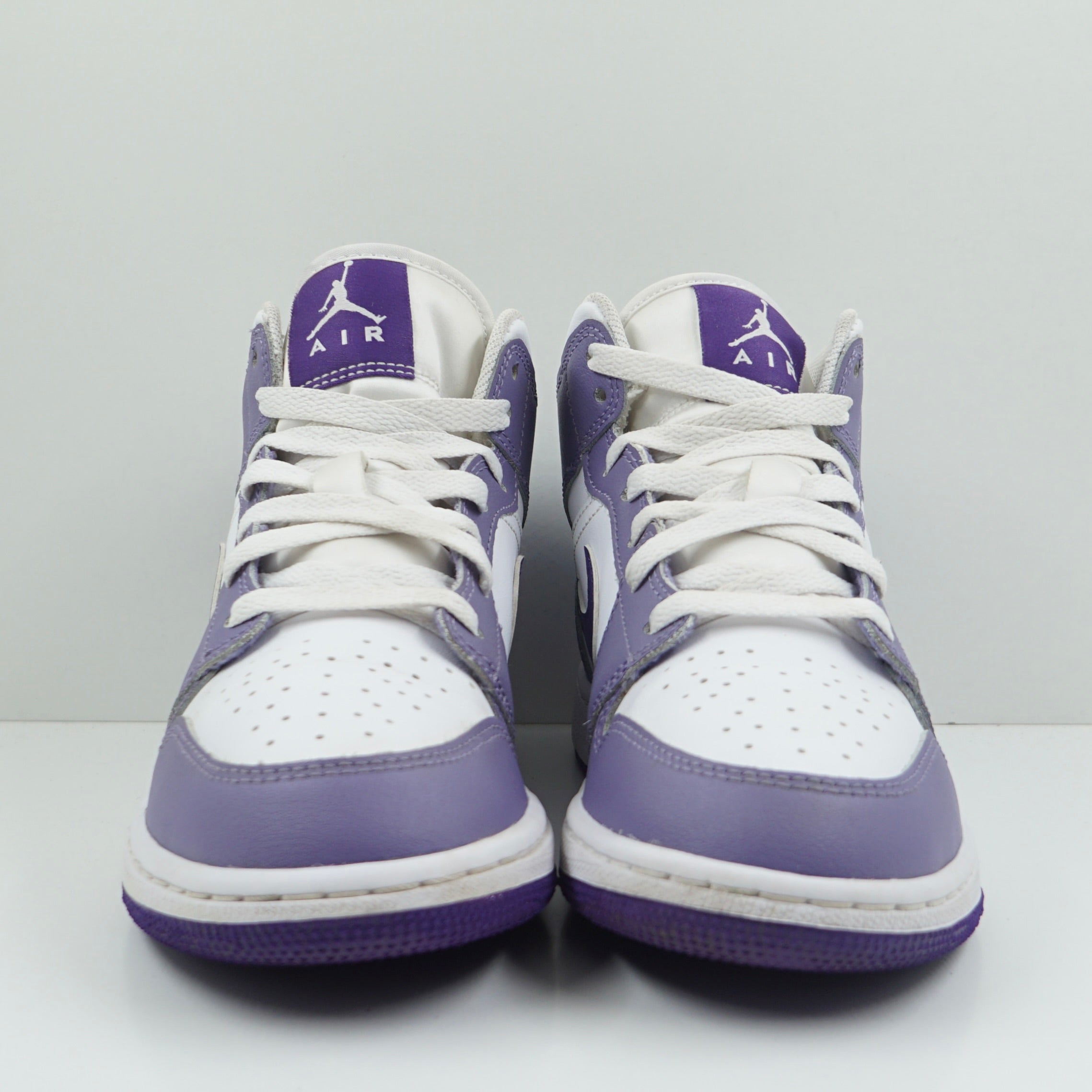 Jordan 1 Mid Dusty Amethyst White Court Purple (GS)