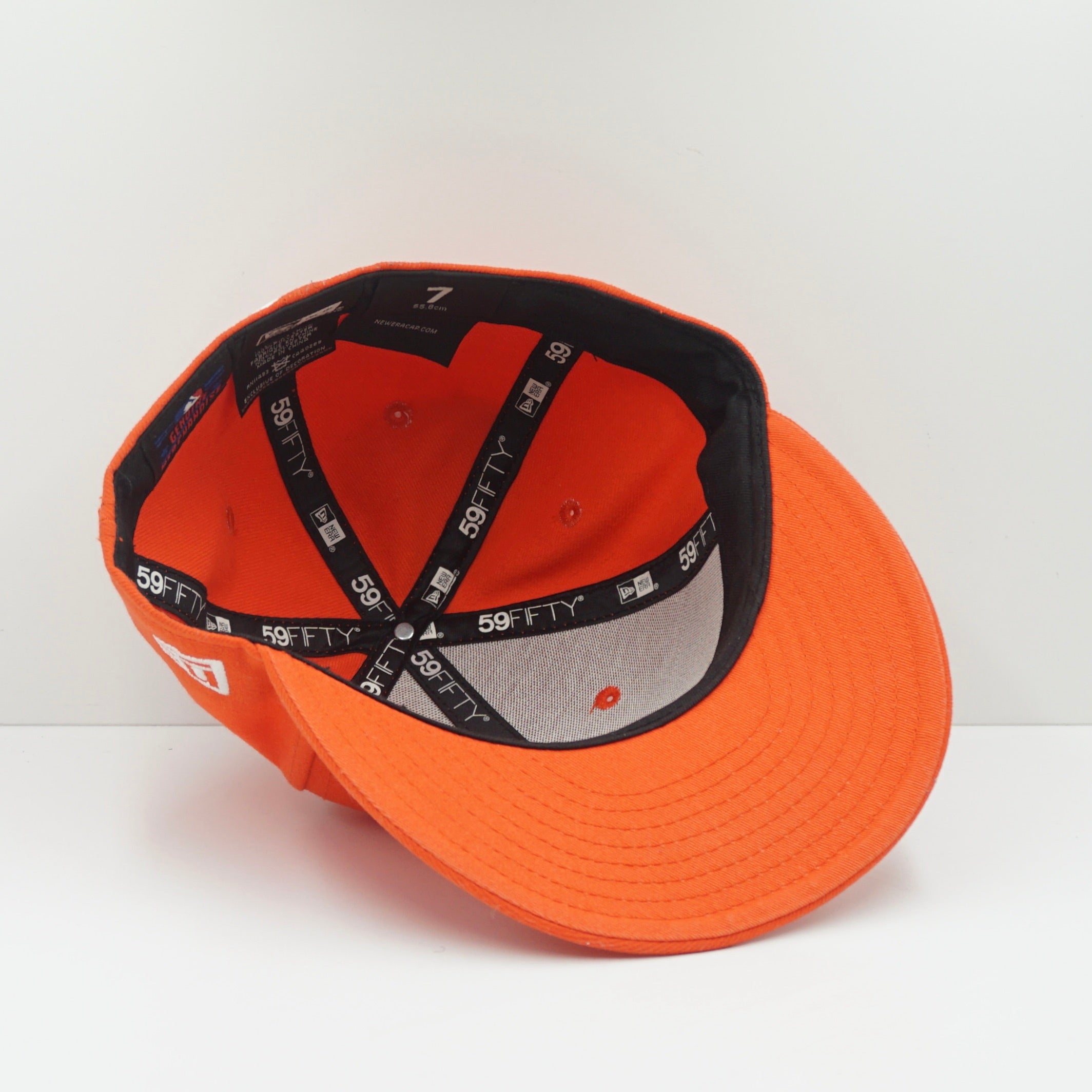 New Era Pittsburgh Pirates Orange Fitted Cap
