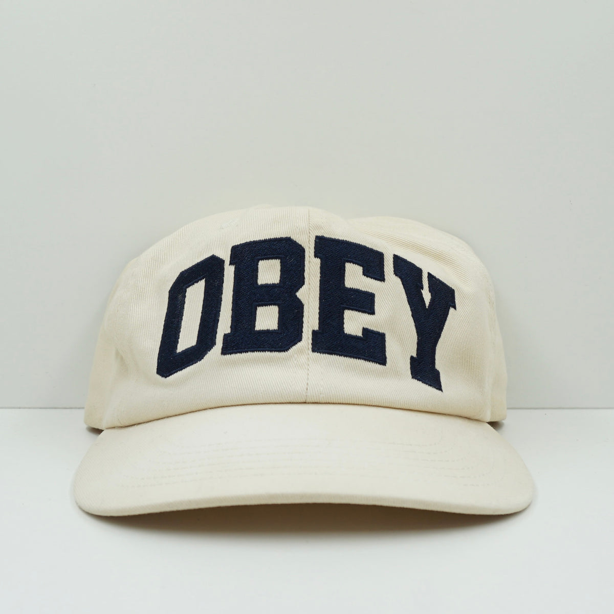 Obey Cream Adjustable Cap