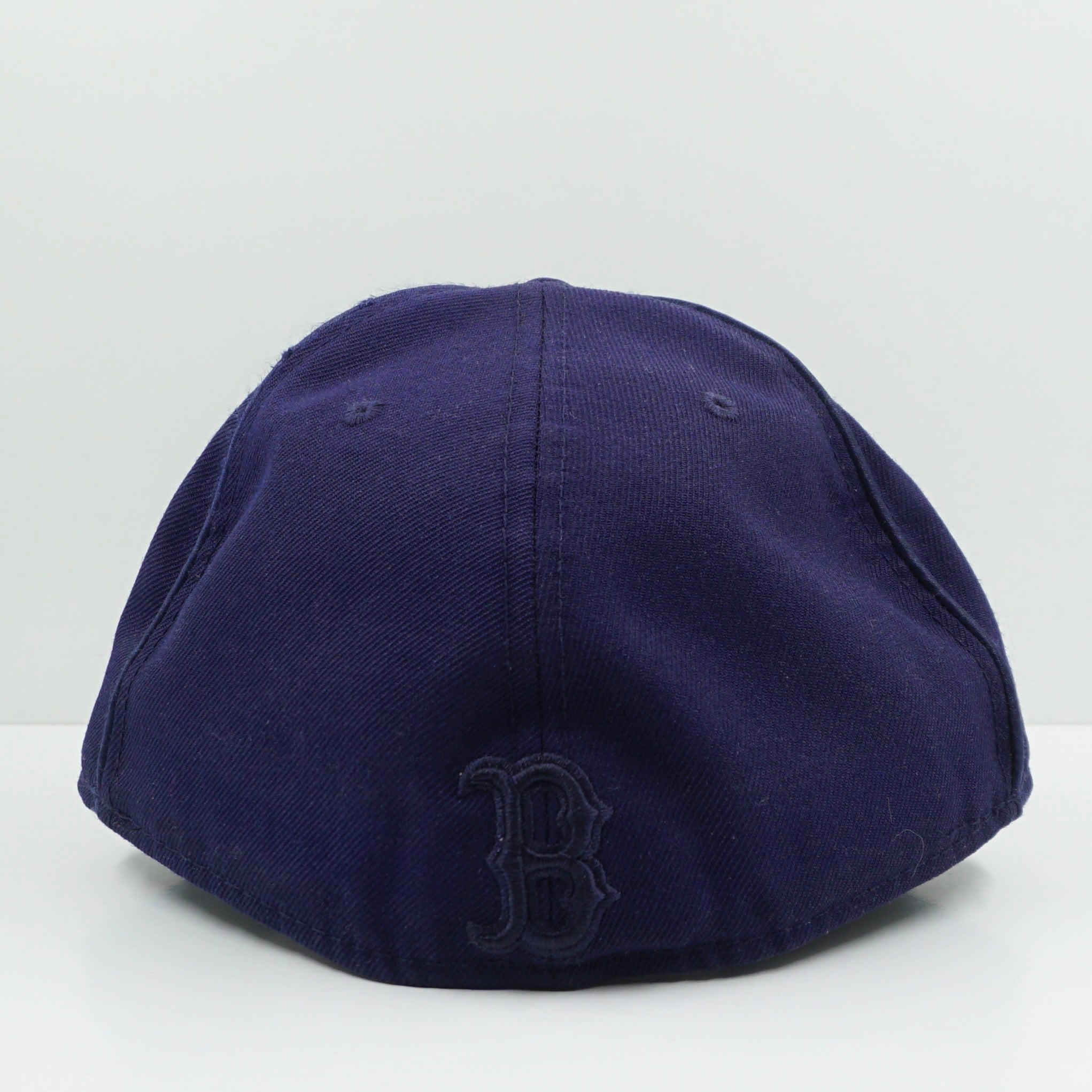 New Era Boston Red Sox Big Logo Navy Fitted Cap
