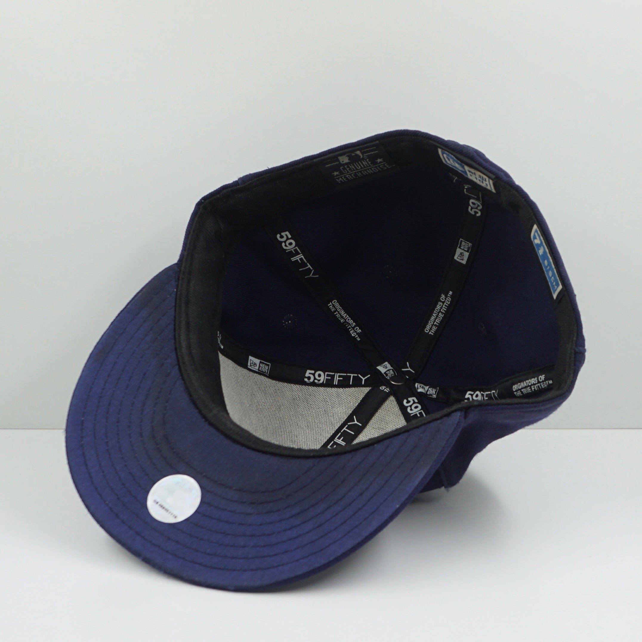 New Era Boston Red Sox Big Logo Navy Fitted Cap