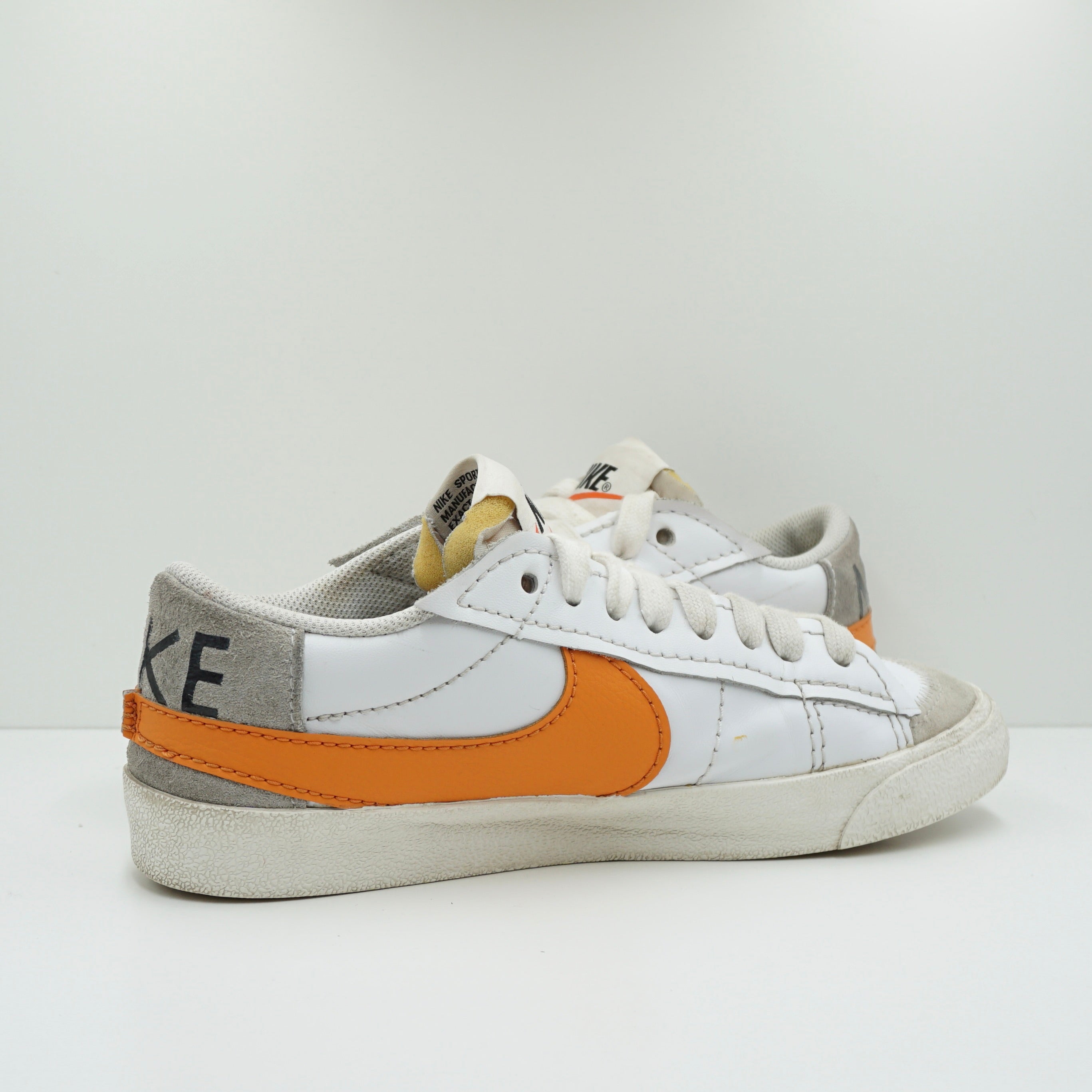 Nike Blazer Low 77 Jumbo White Alpha Orange Sail