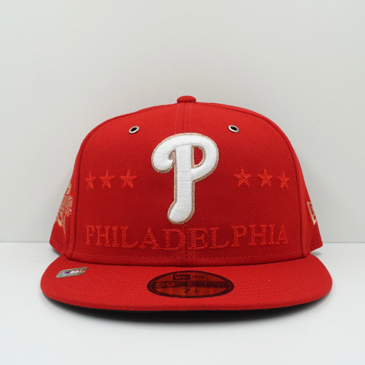 New Era Philadelphia Phillies On Field Red Stars Fitted Cap