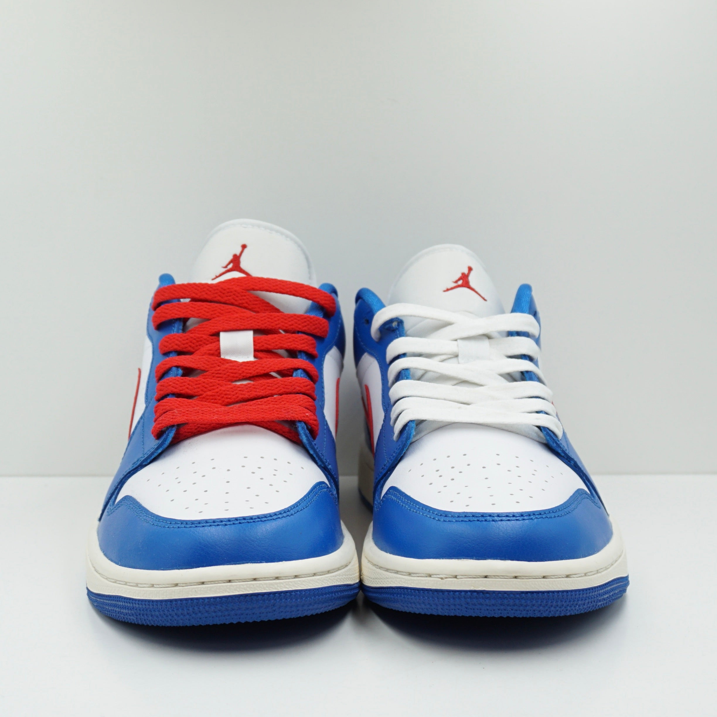 Jordan 1 Low Sport Blue Gym Red (W)