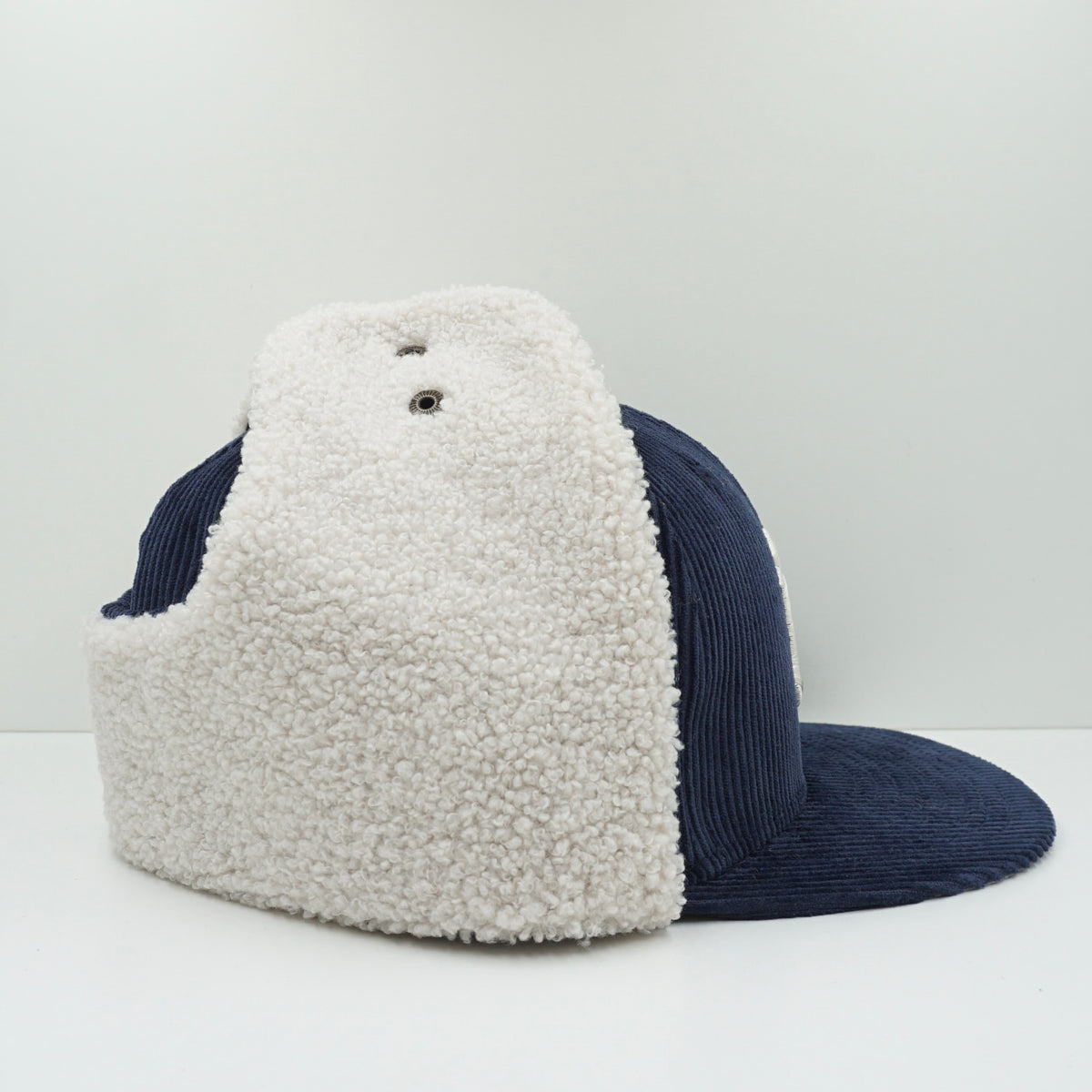 New Era New York Yankees Blue Corduroy Dogear Winter Fitted Cap