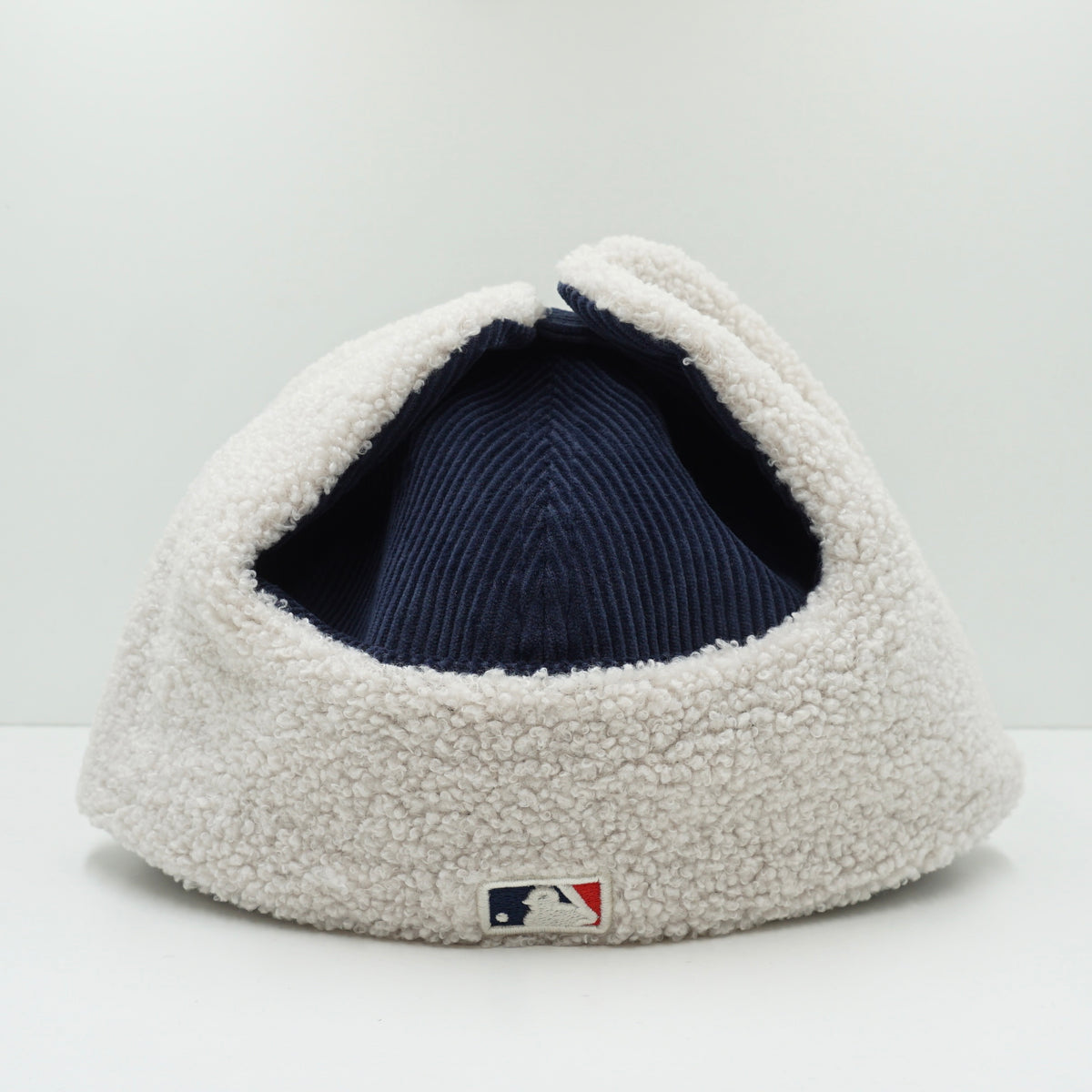 New Era New York Yankees Blue Corduroy Dogear Winter Fitted Cap