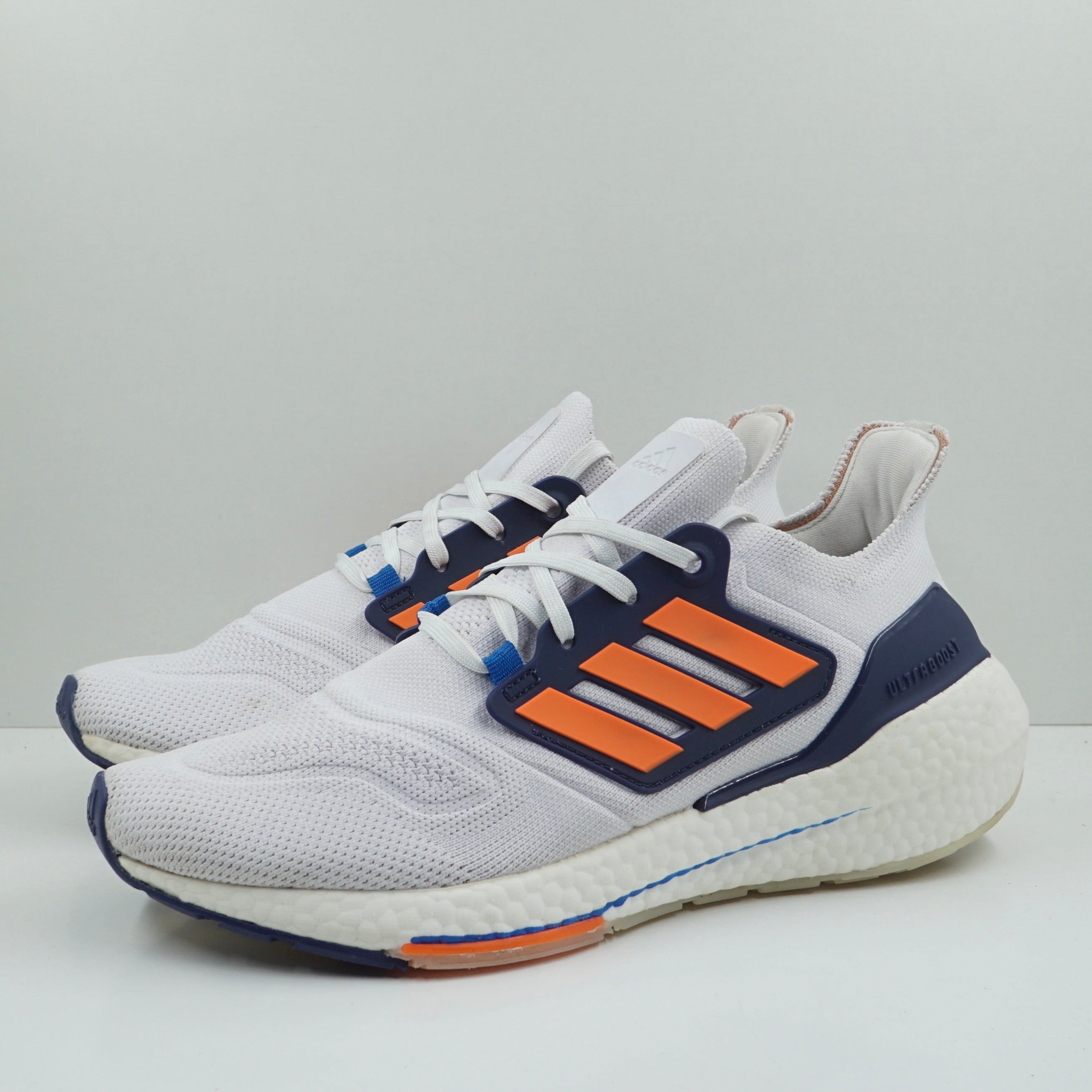 Adidas Ultraboost 22 White Turbo Indigo (W)