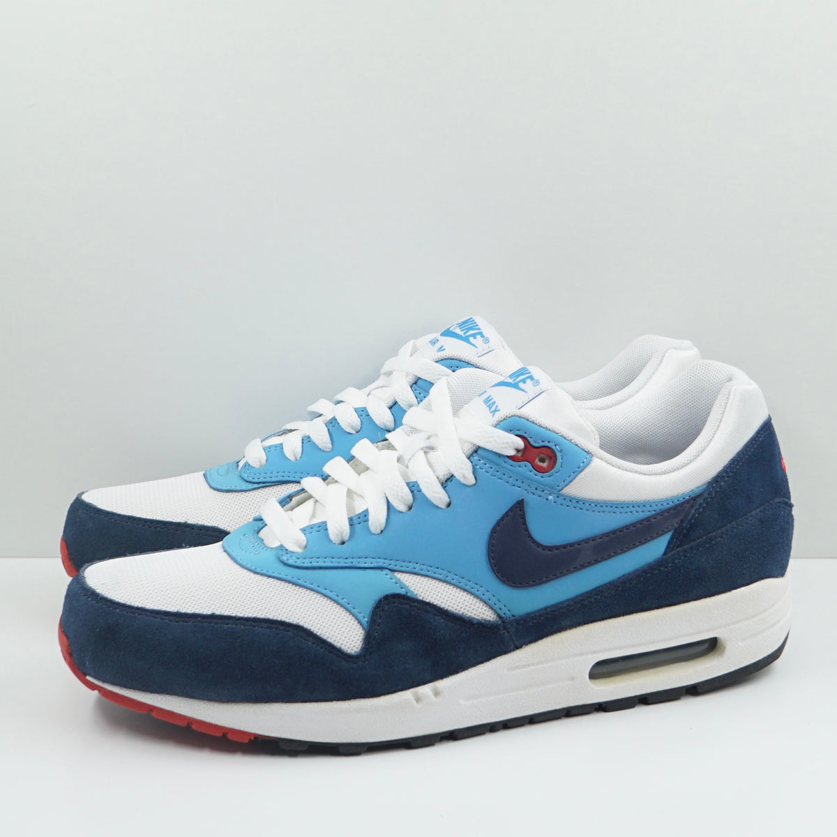 Nike Air Max 1 White Midnight Navy