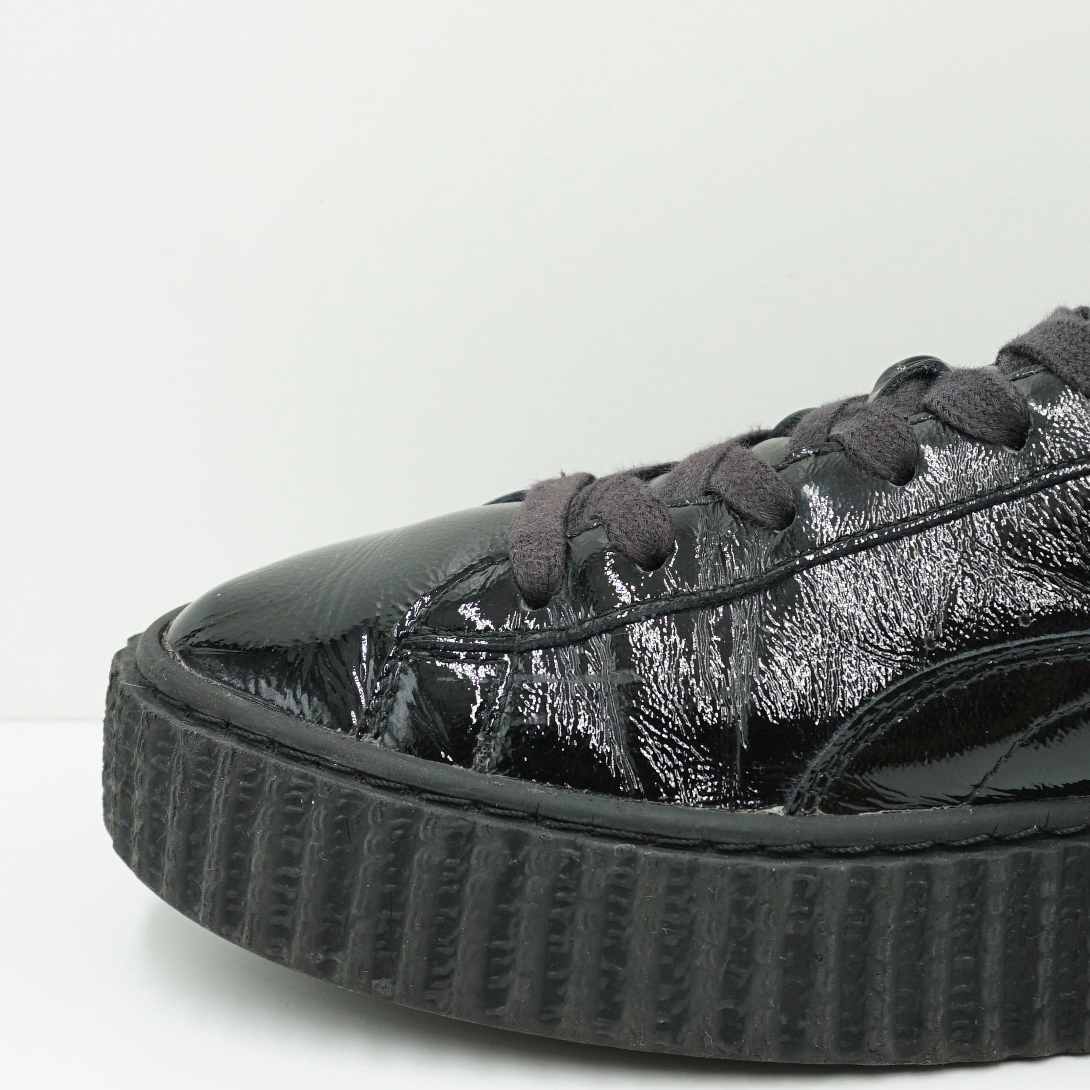 Puma Creeper Rihanna Fenty Cracked Leather Black (W)