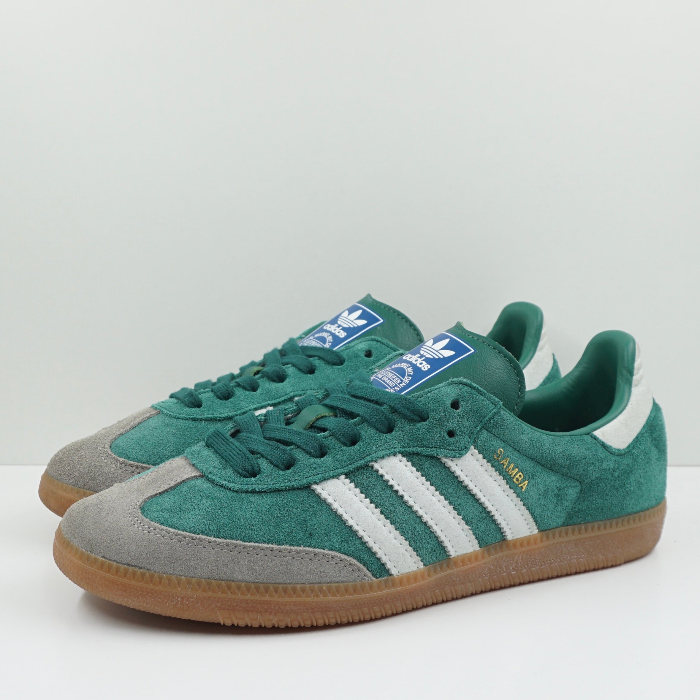 Adidas Samba OG Collegiate Green Gum Grey Toe