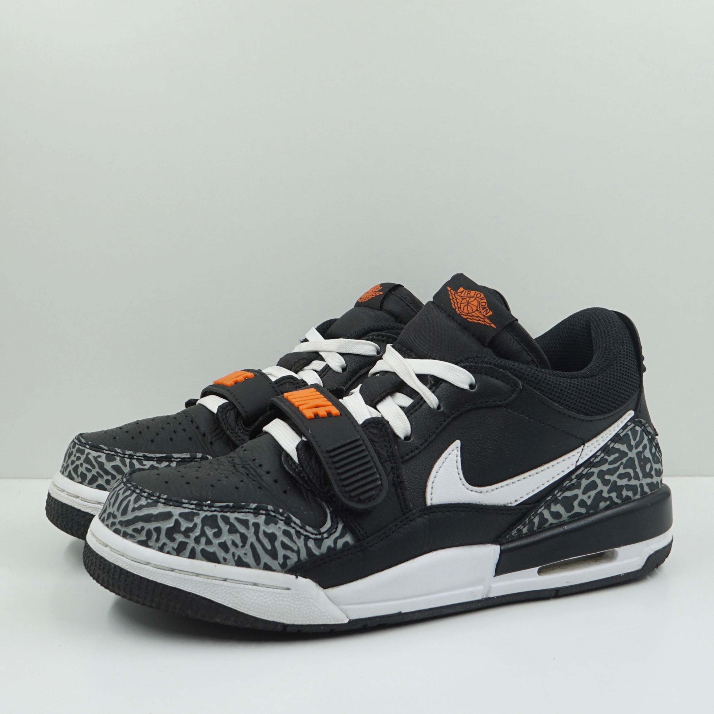 Jordan Legacy 312 Low Black White Safety Orange (GS)