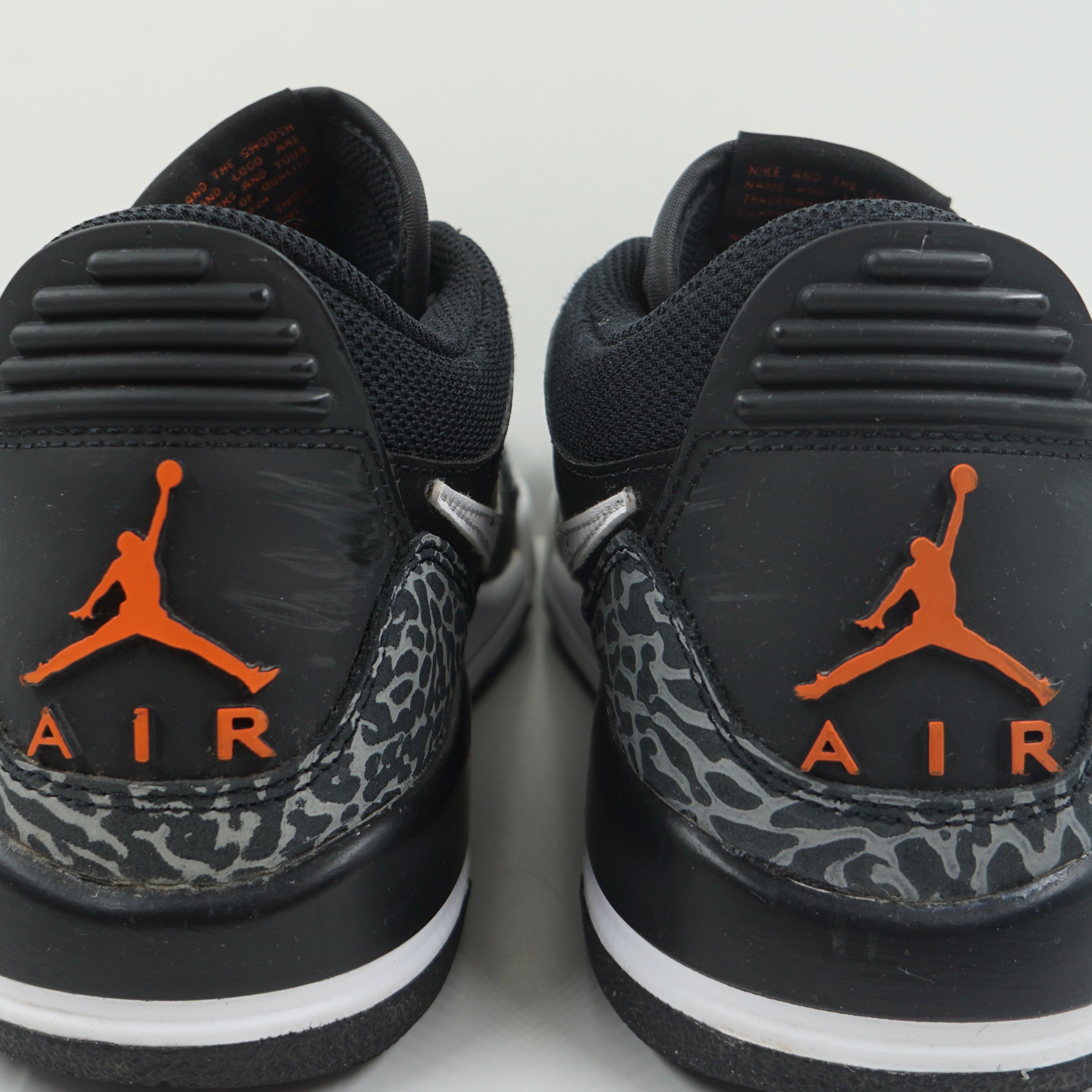 Jordan Legacy 312 Low Black White Safety Orange (GS)