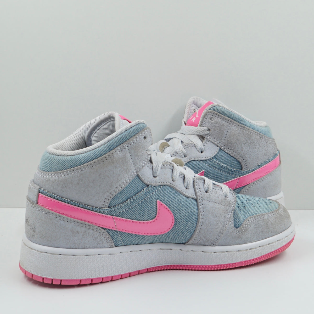 Jordan 1 Mid Denim Sequin (GS)
