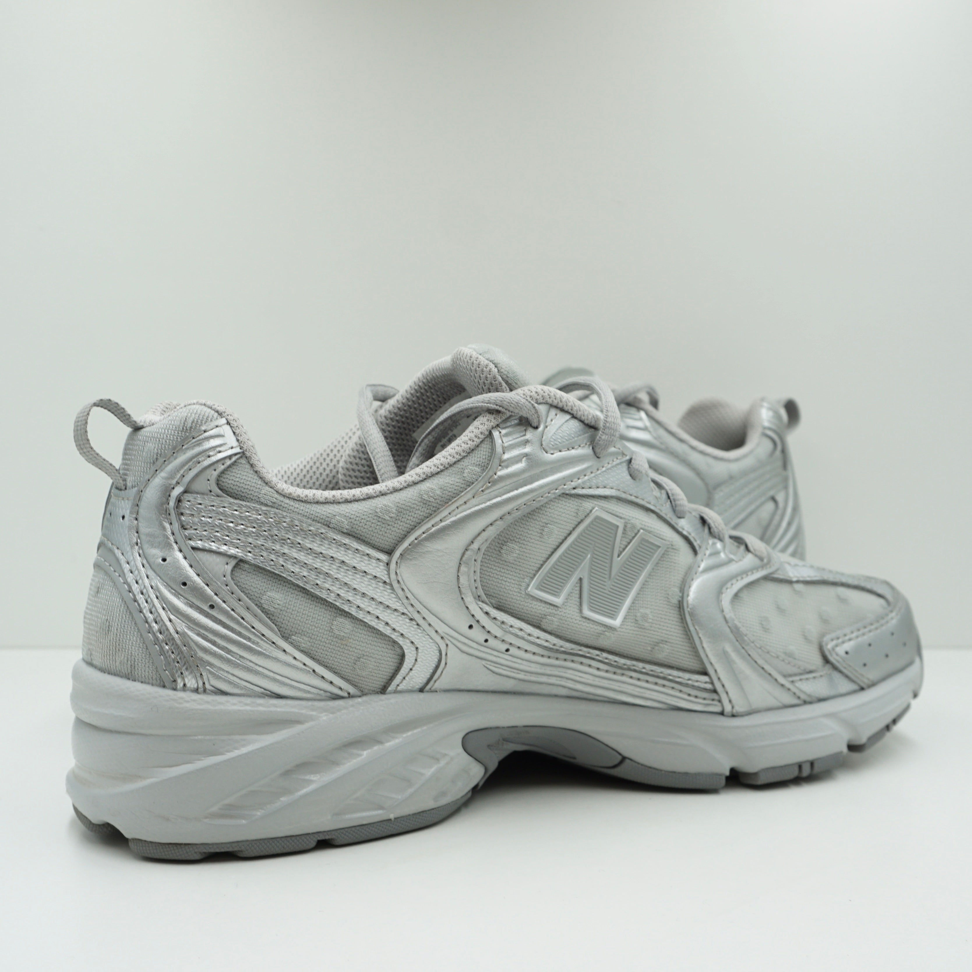 New Balance 530 Silver Metallic Raincloud Polka Dots