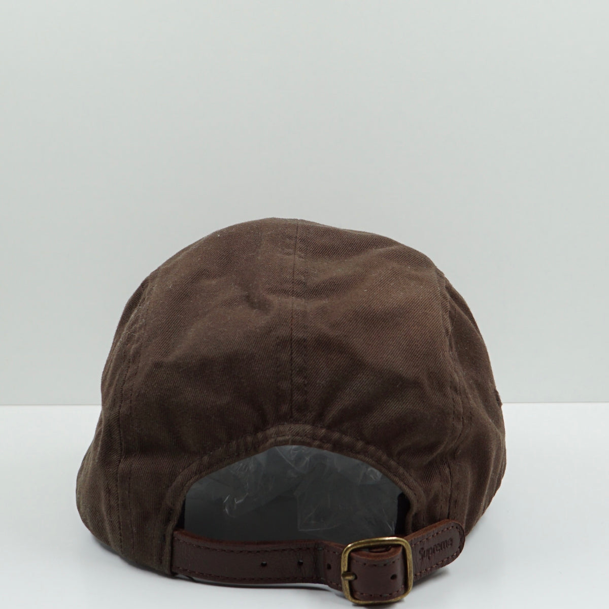 Supreme 5-Panel Brown Adjustable Cap