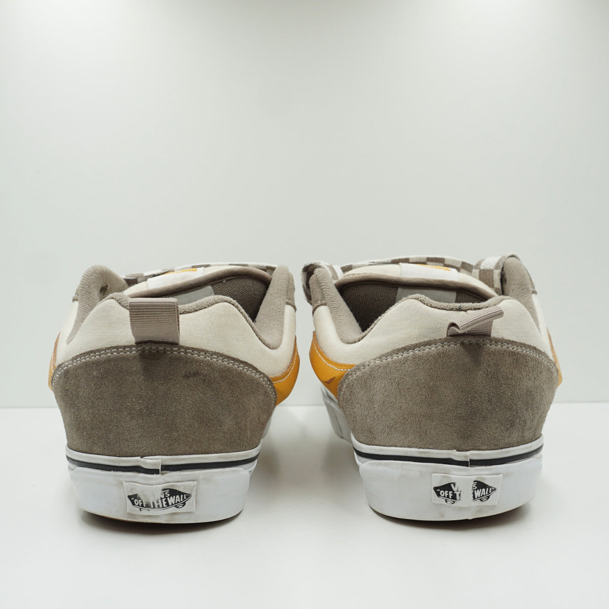 Vans Knu Mega Check Grey Marshmallow