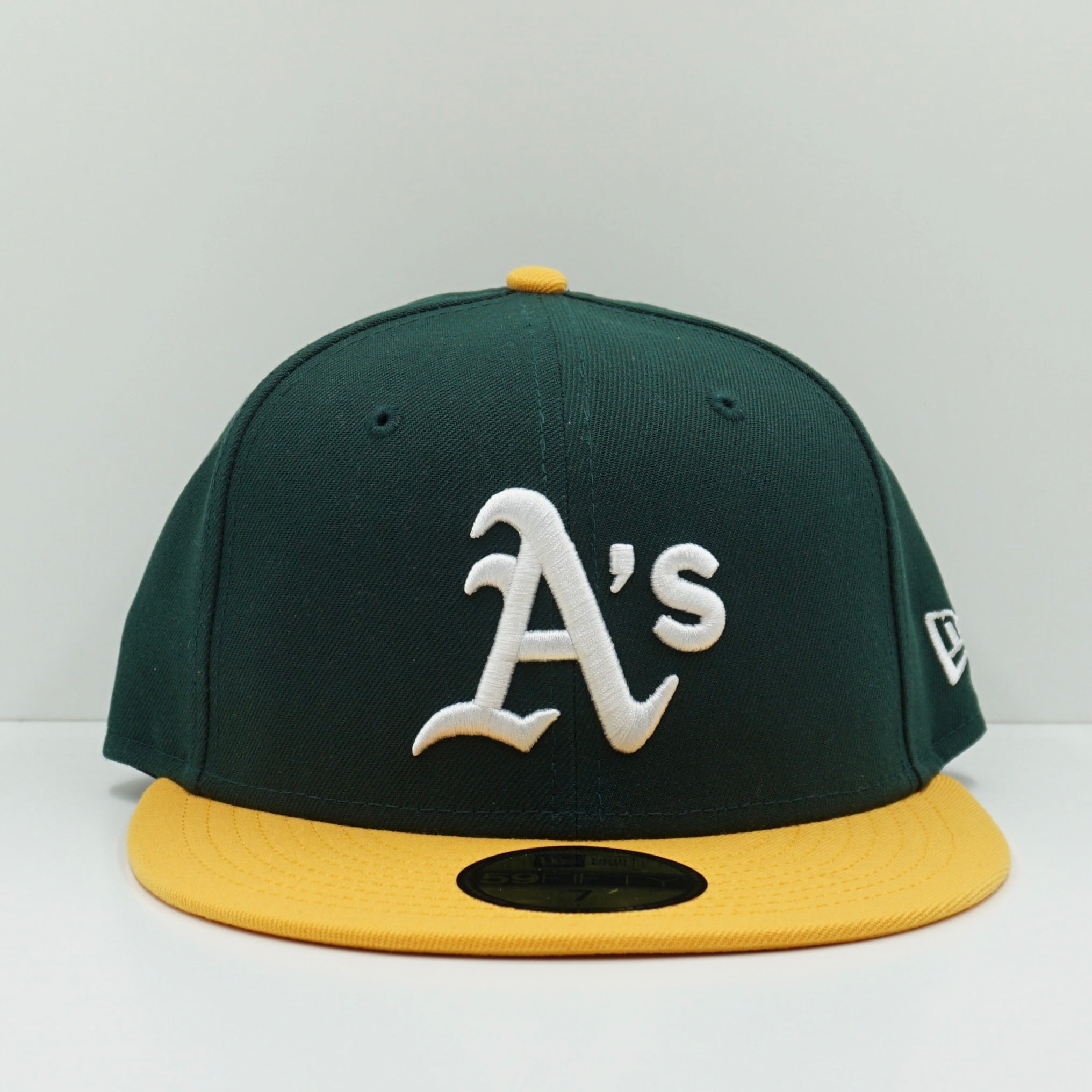 New Era Oakland Athletics Yellow Brim Fitted Cap