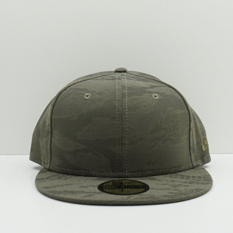 New Era Green Tiger Striped Fitted Cap