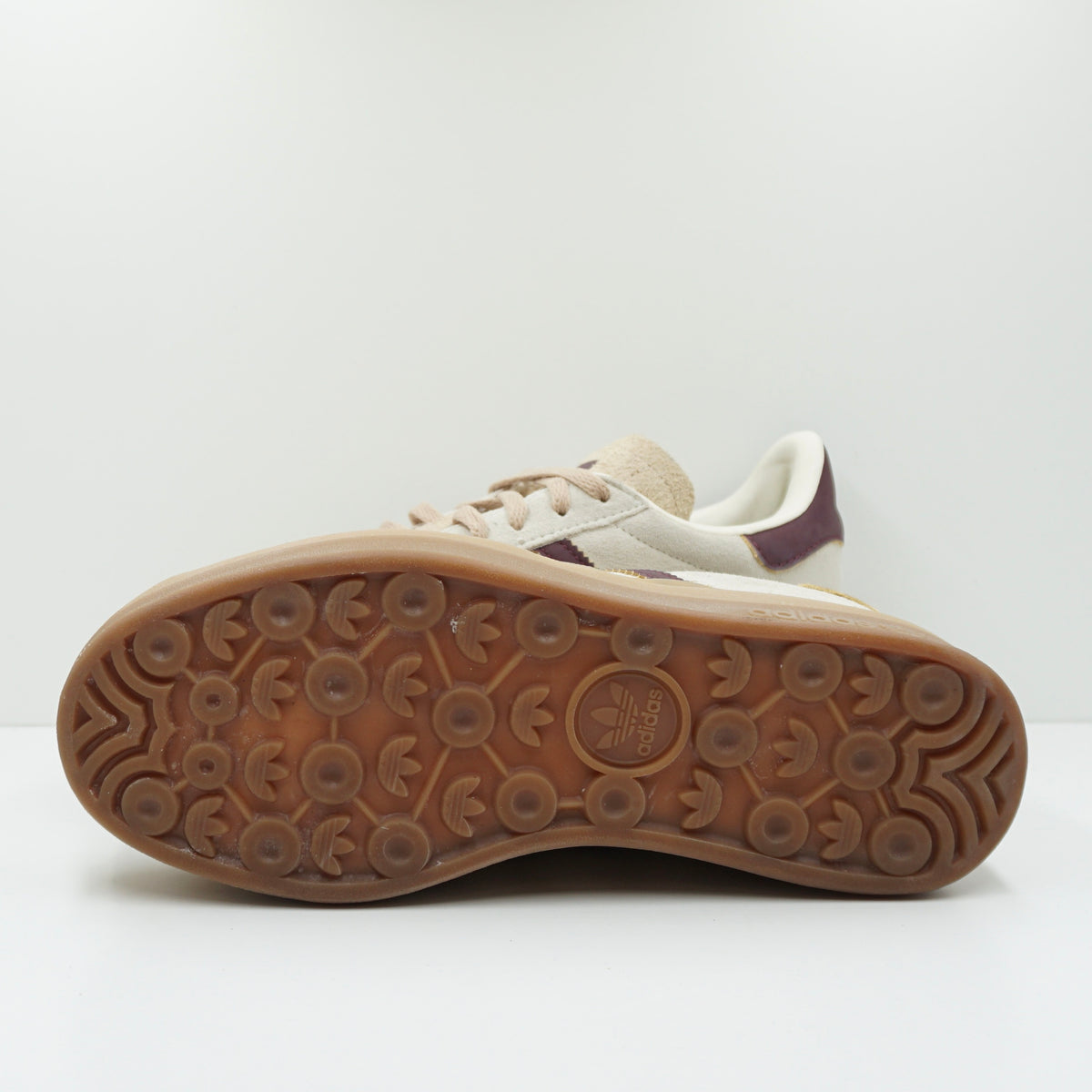 Adidas Gazelle Bold Cream White Maroon (W)