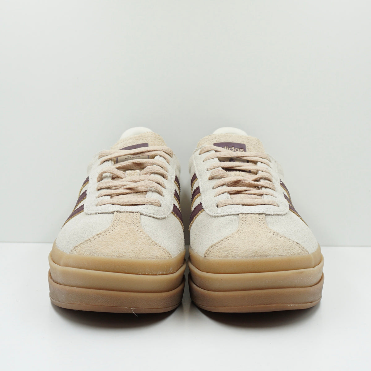 Adidas Gazelle Bold Cream White Maroon (W)