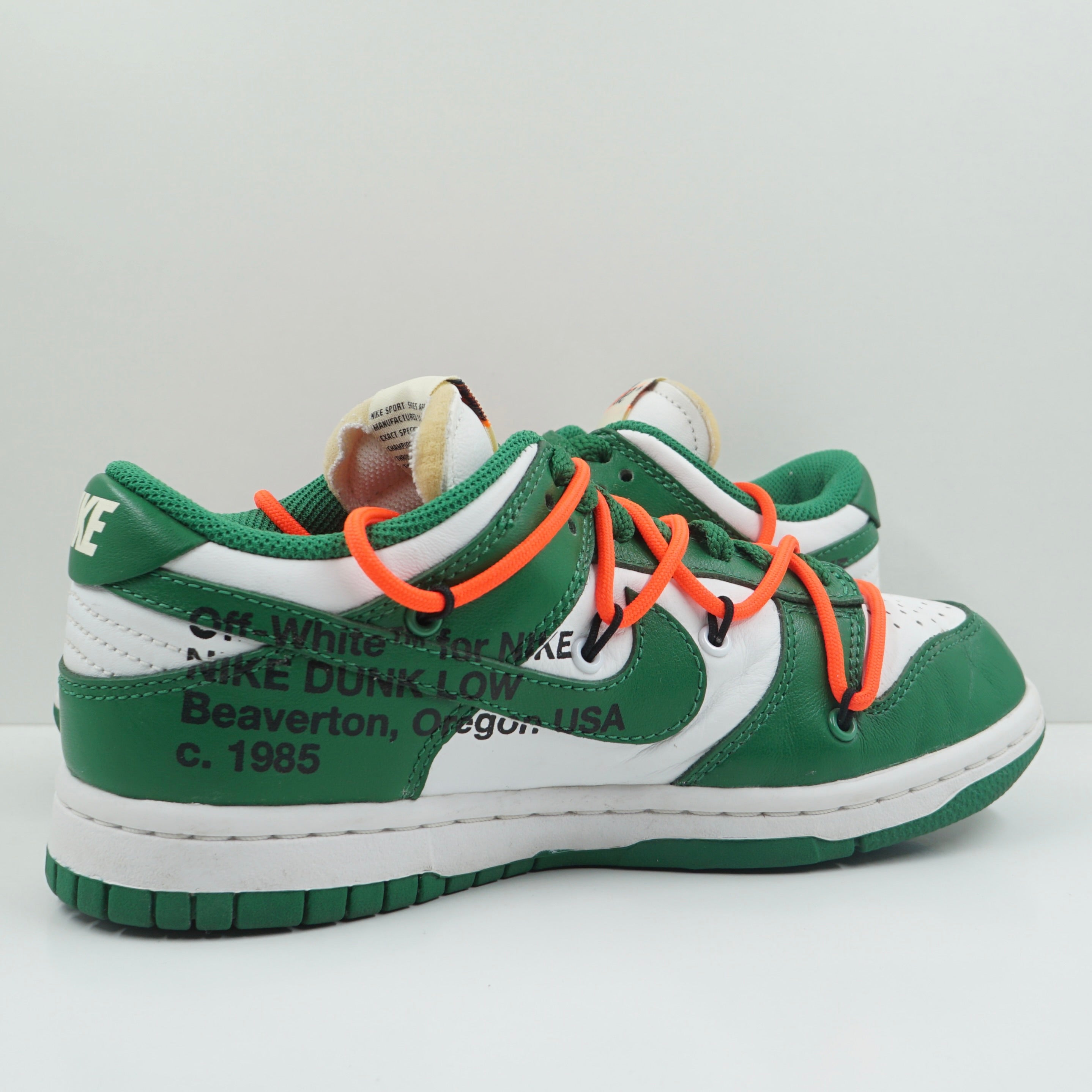 Nike Dunk Low Off-White Pine Green