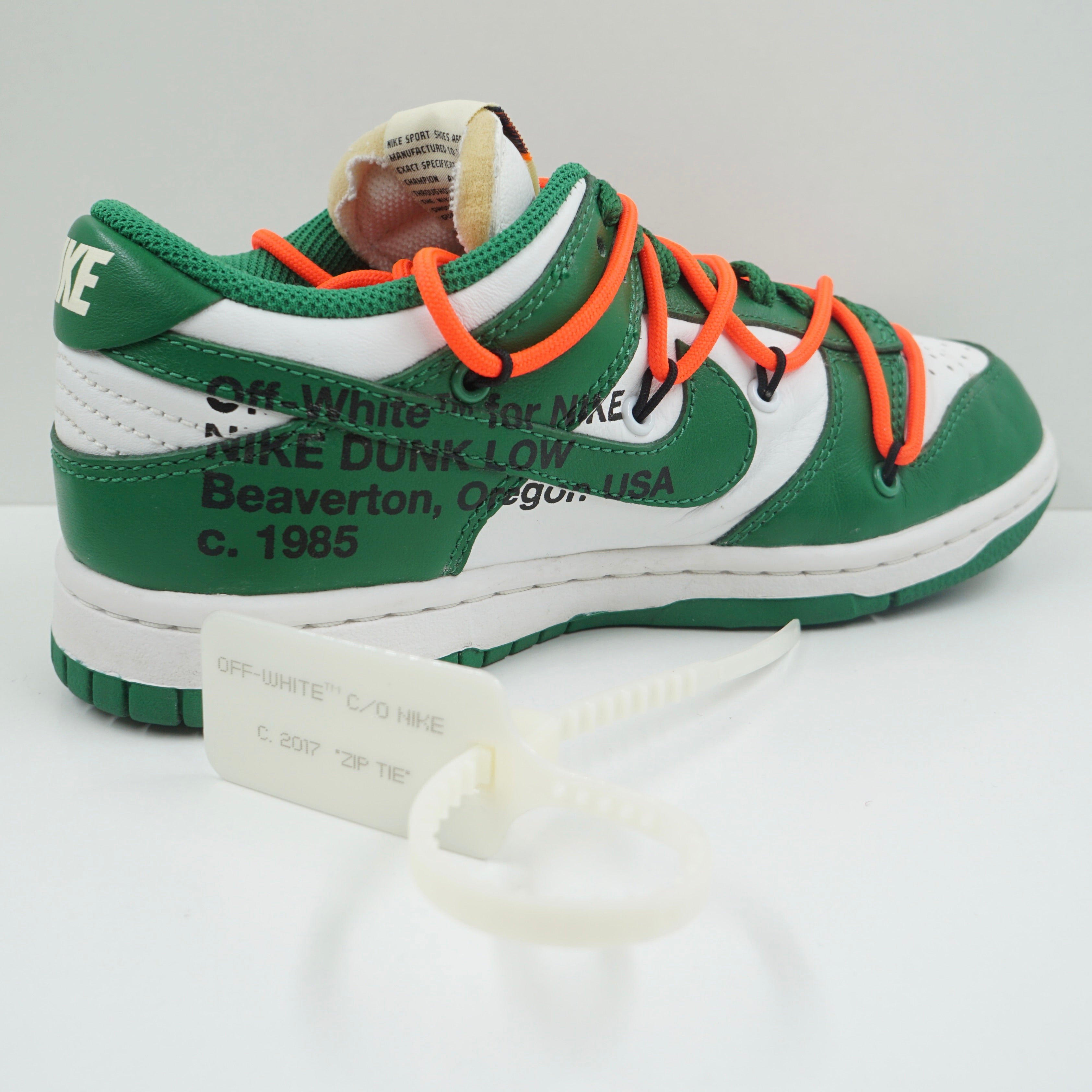 Nike Dunk Low Off-White Pine Green