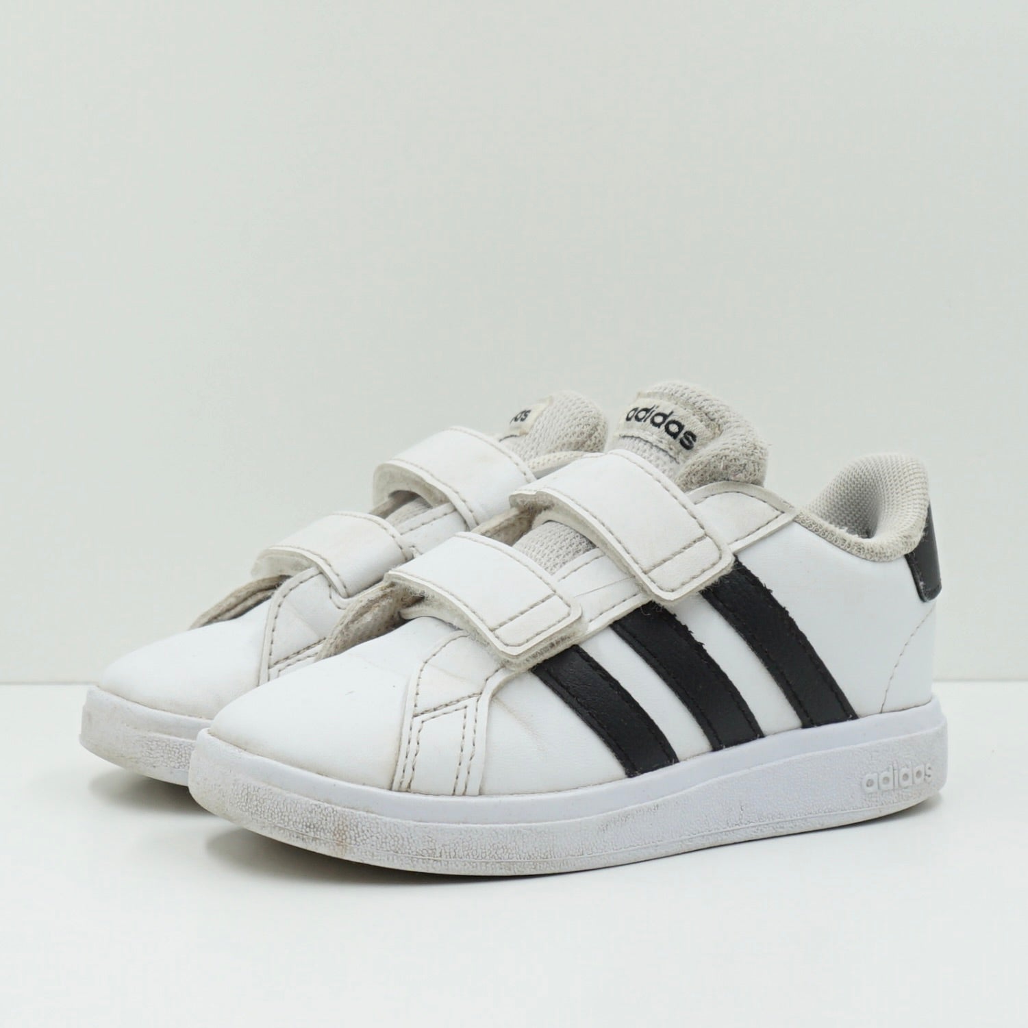 Adidas Grand Court 2.0 White Black Toddler