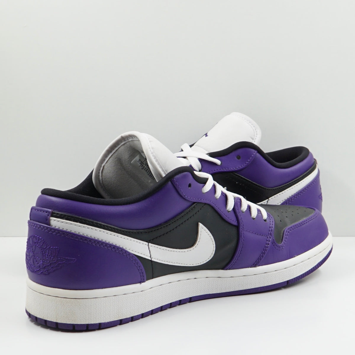 Jordan 1 Low Court Purple Black