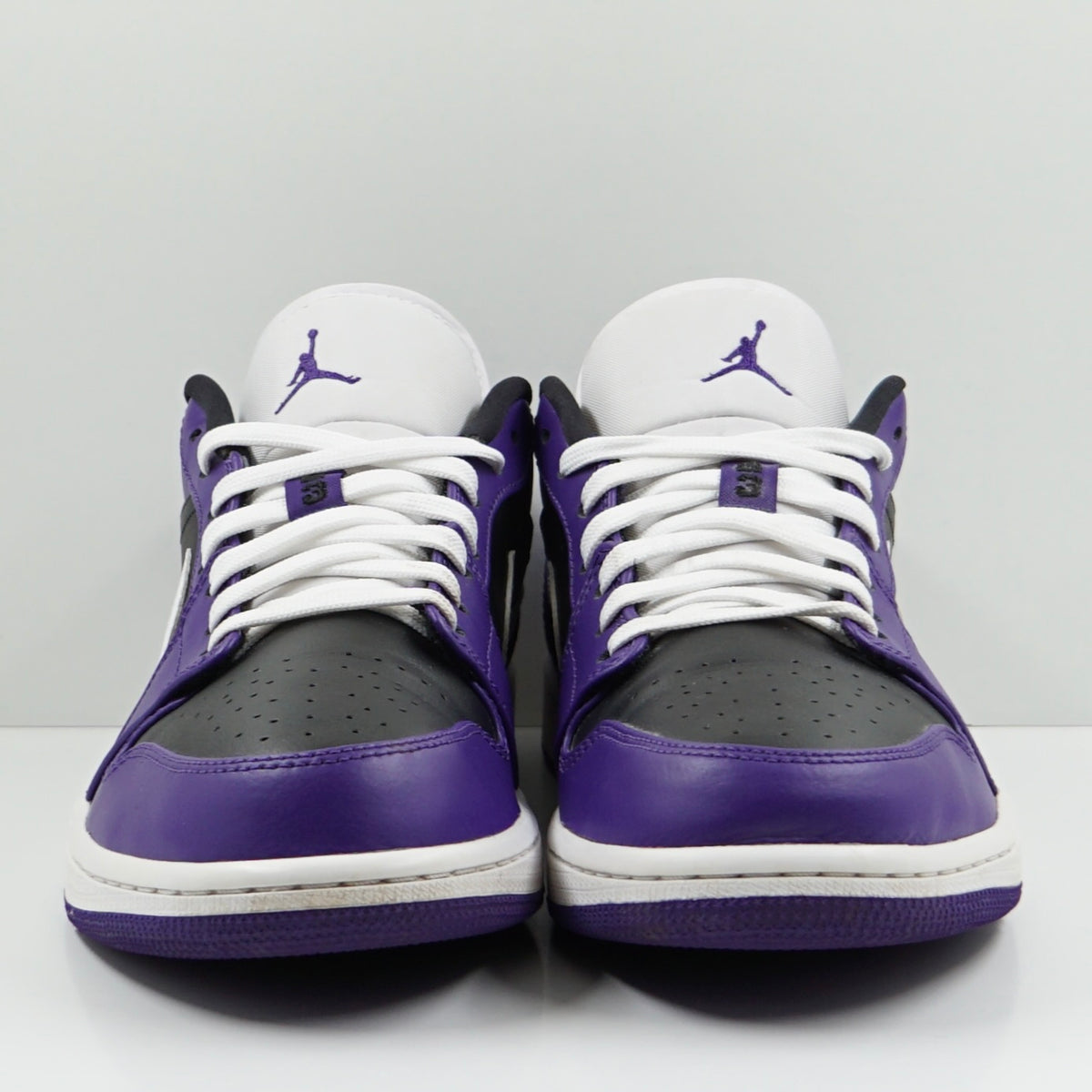 Jordan 1 Low Court Purple Black