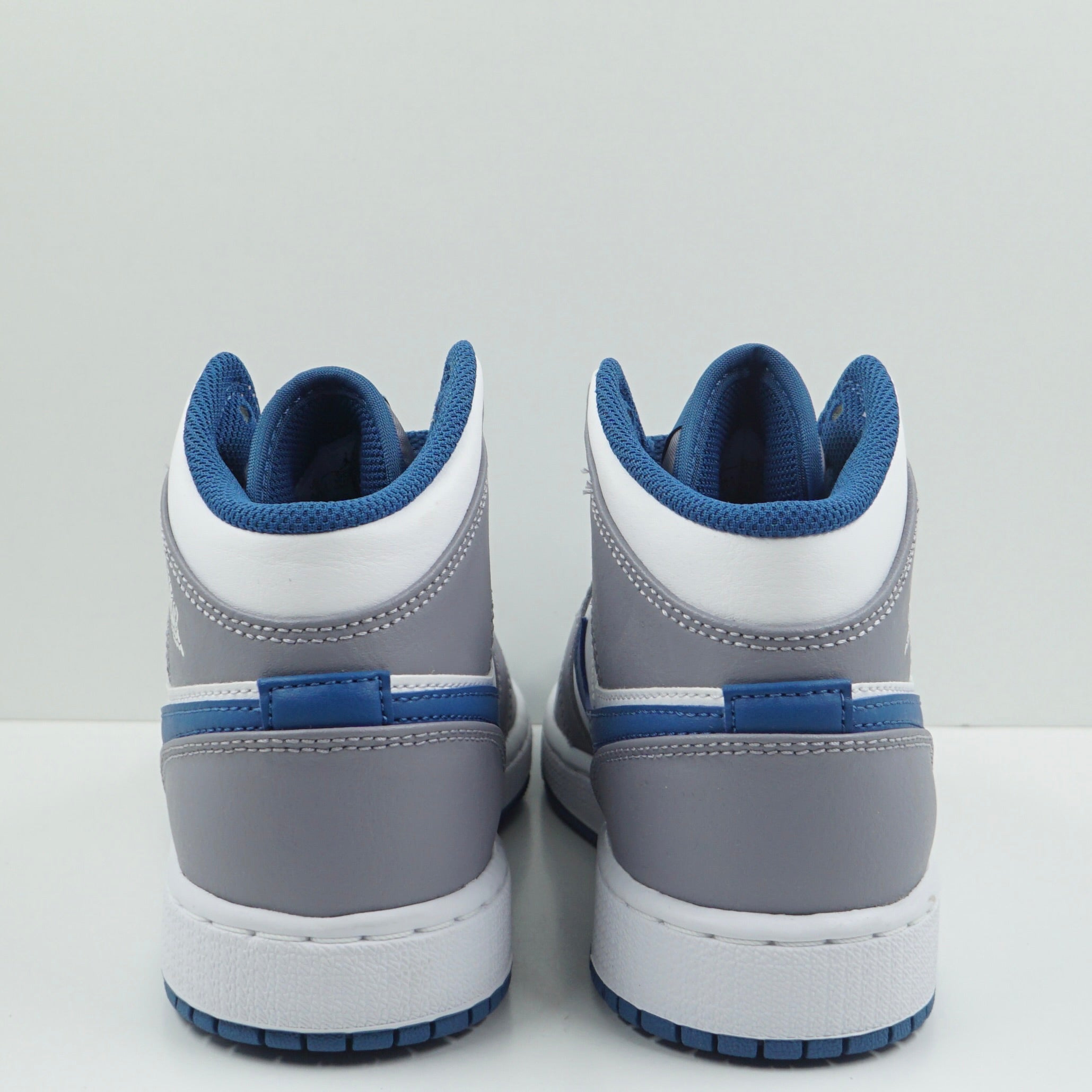 Jordan 1 Mid True Blue Cement (GS)