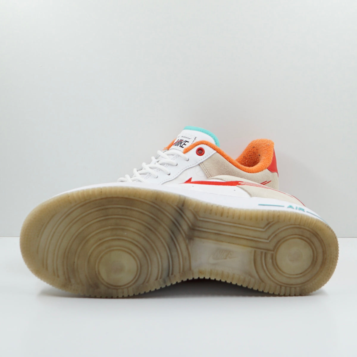 Nike Air Force 1 Low '07 PRM Just Do It White Red Teal