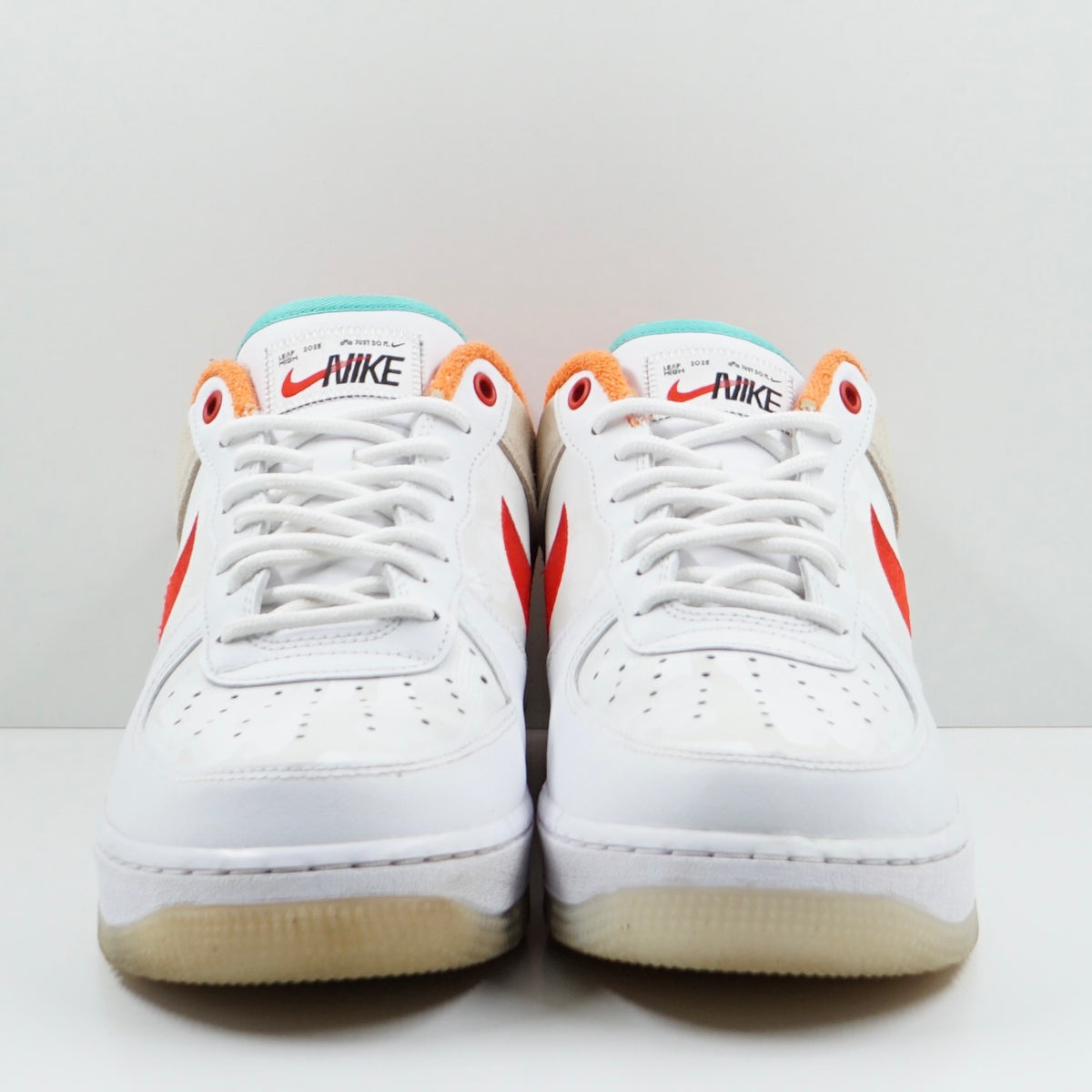 Nike Air Force 1 Low '07 PRM Just Do It White Red Teal