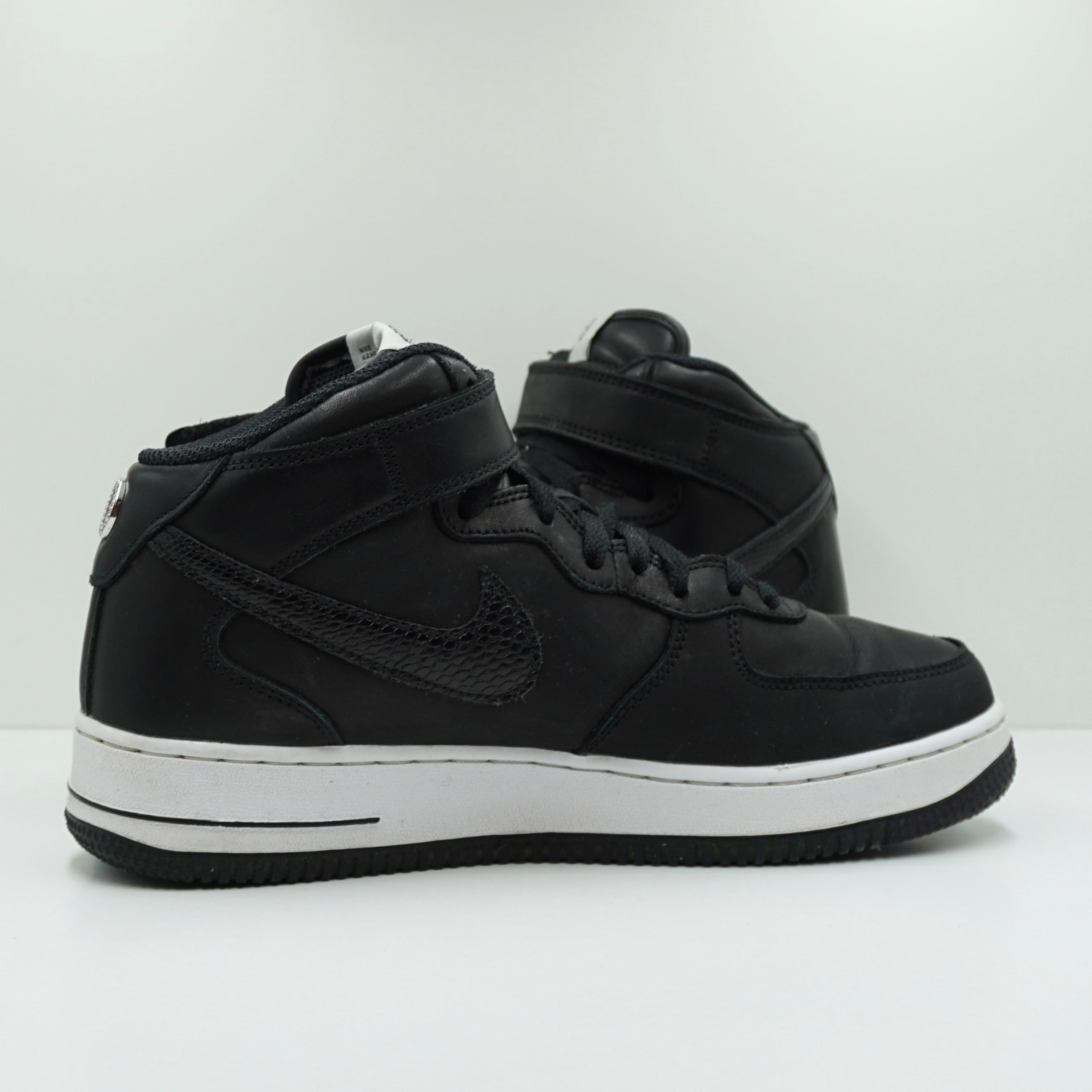 Nike Air Force 1 Mid Stussy Black White