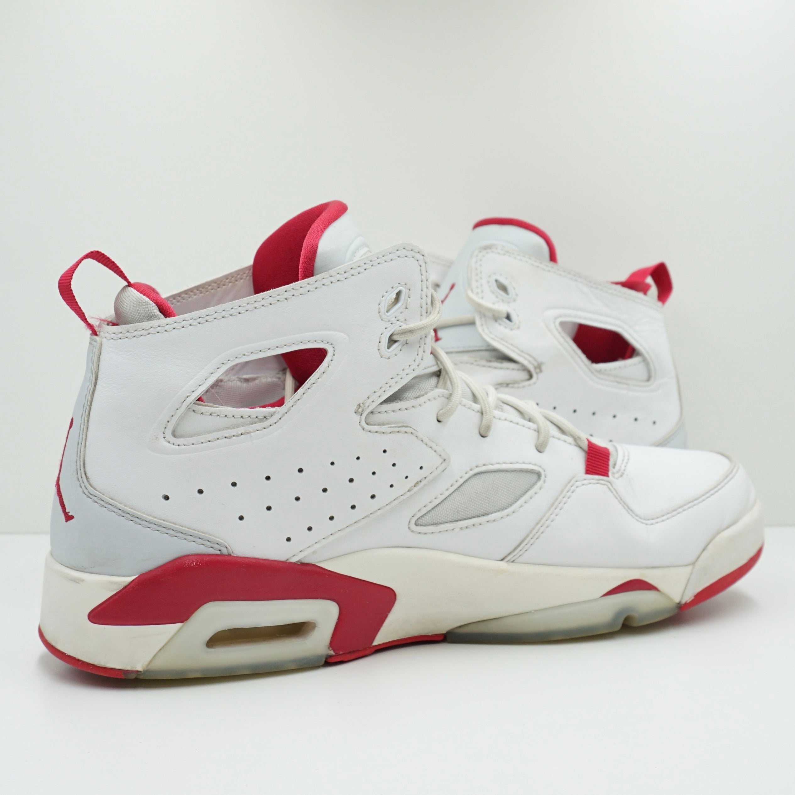 Jordan Flight Club 91 White Pure Platinum Sail Mystic Hibiscus