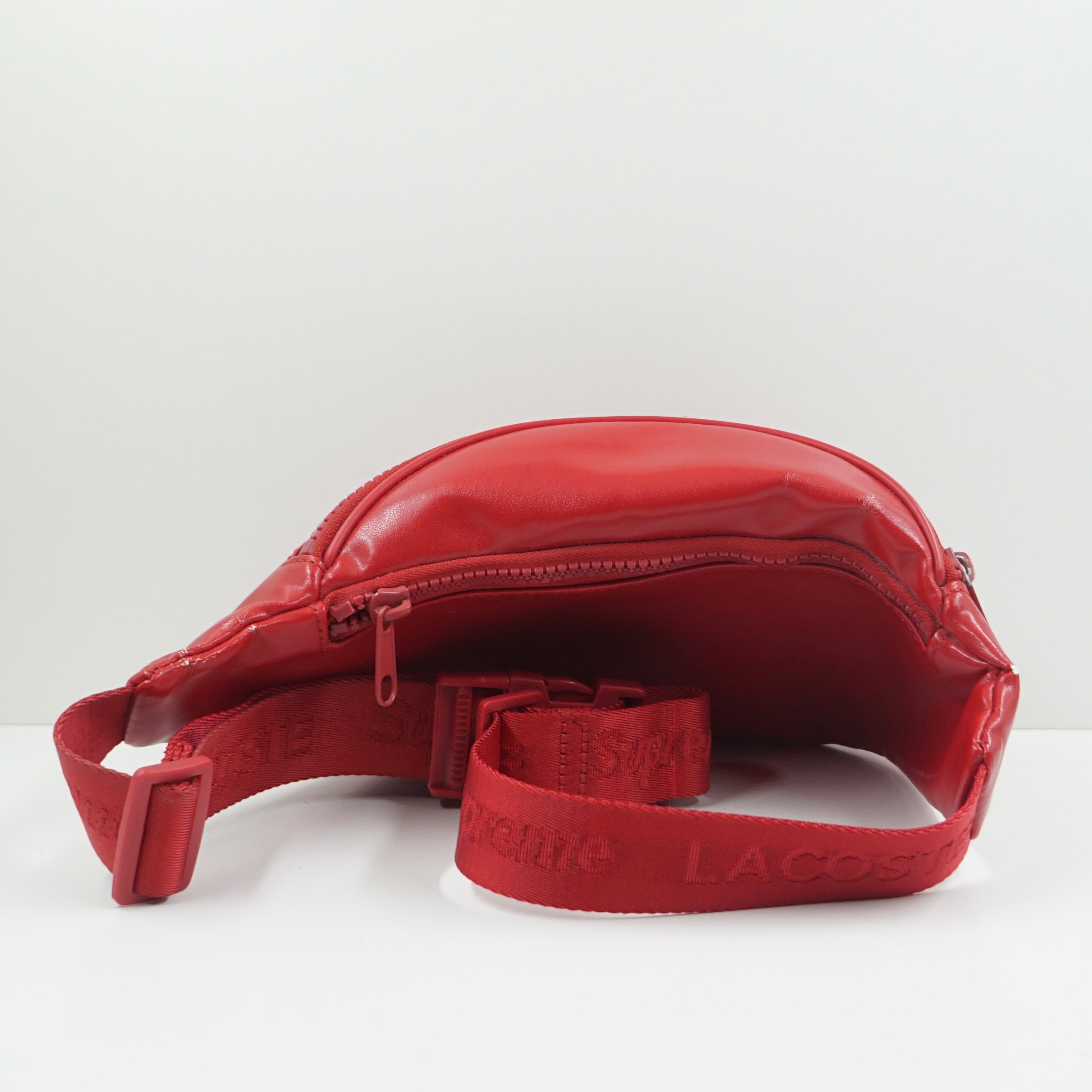 Supreme Lacoste Red Waist Bag