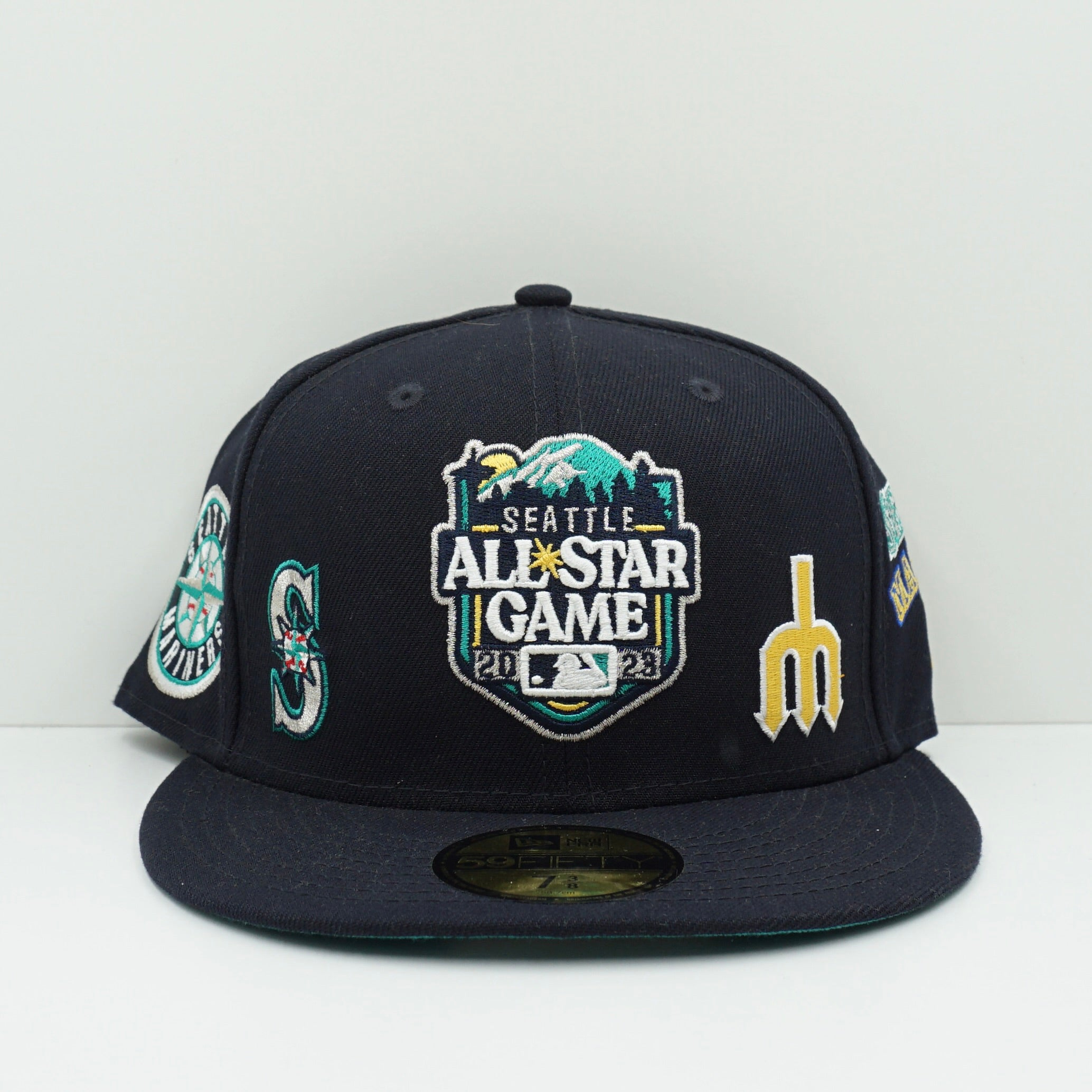 New Era Seattle Mariners Multi Logo Fitted Cap