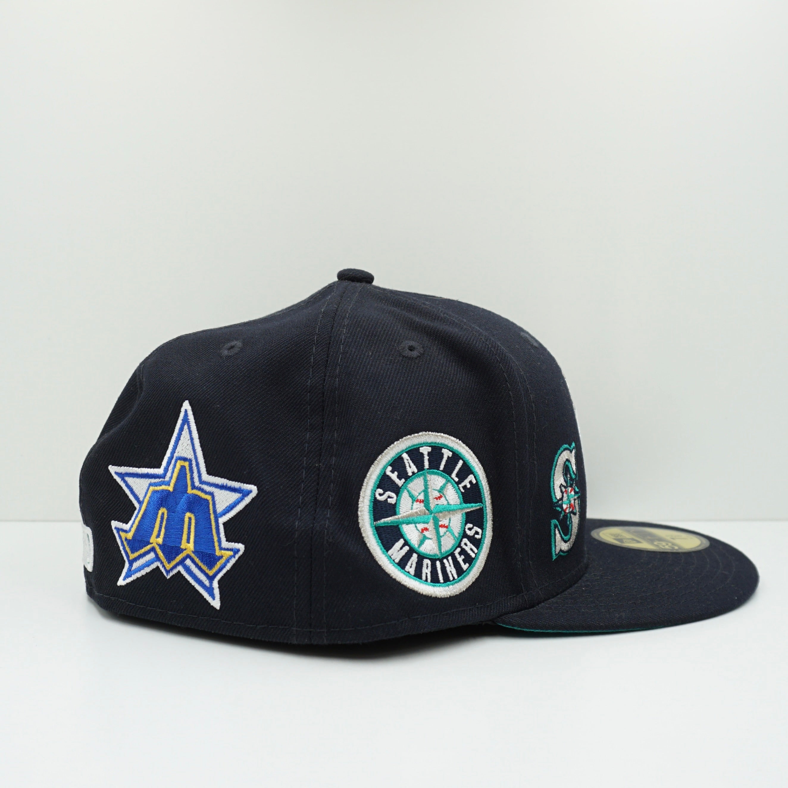 New Era Seattle Mariners Multi Logo Fitted Cap