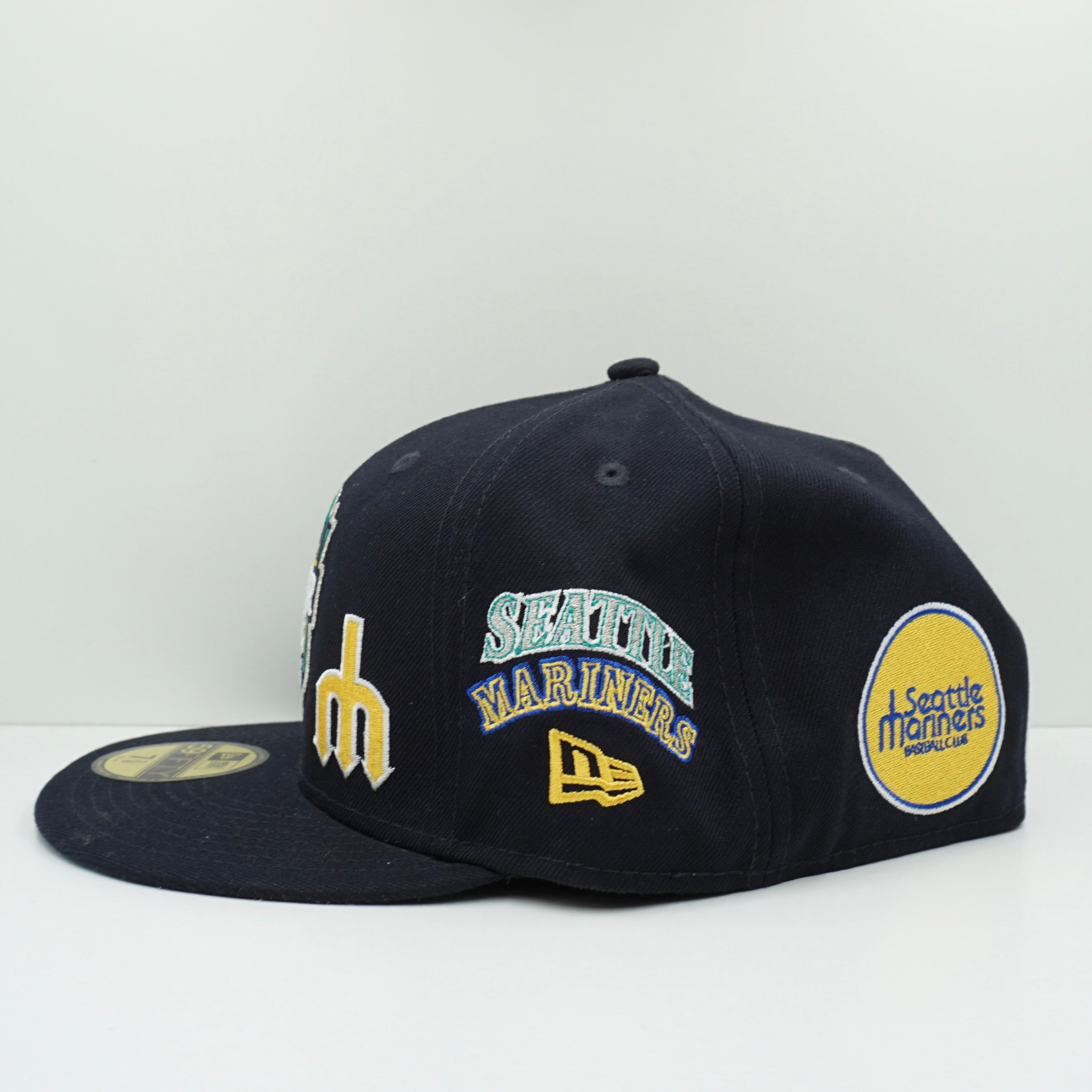 New Era Seattle Mariners Multi Logo Fitted Cap
