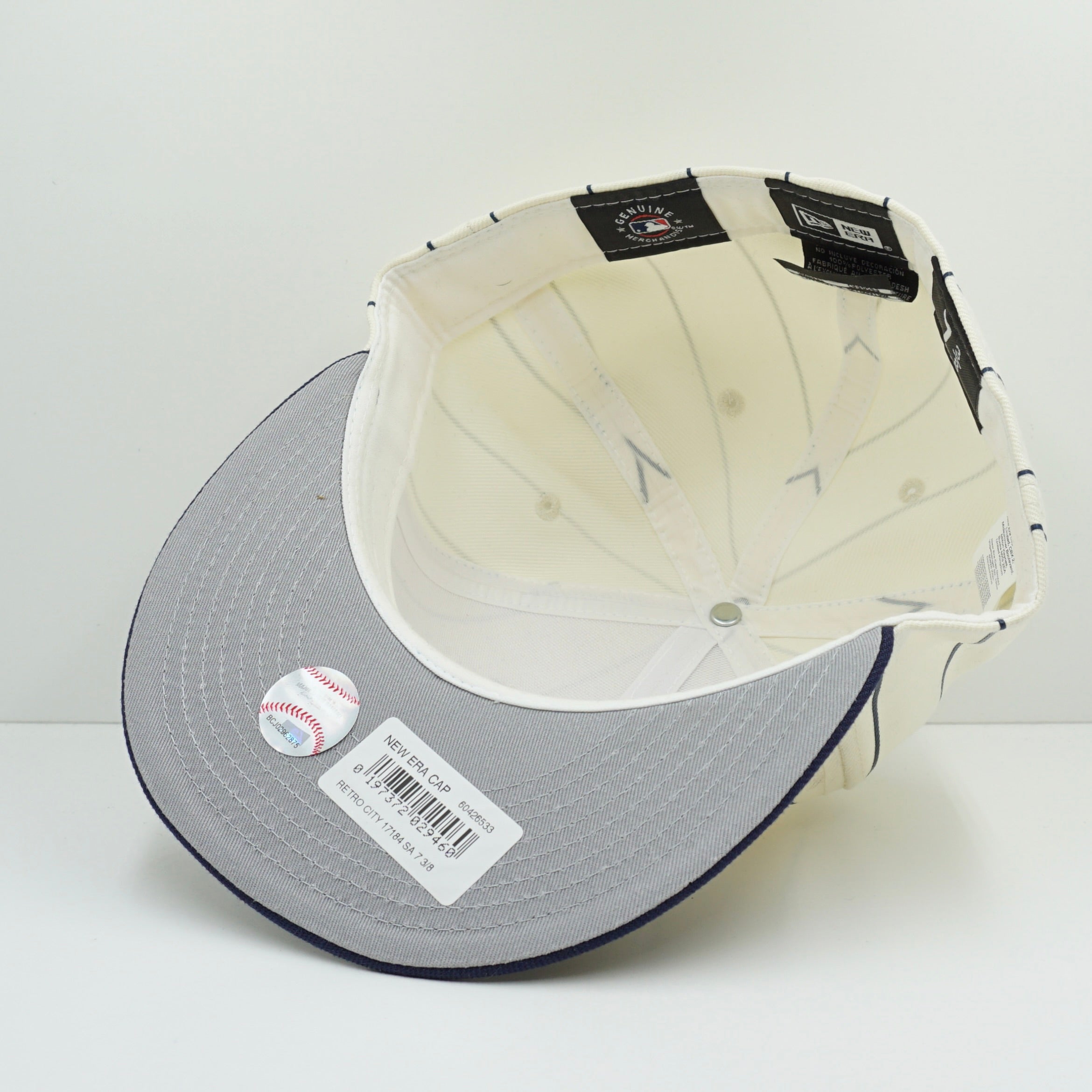 New Era San Diego Padres Retro City Beige Navy Fitted Cap