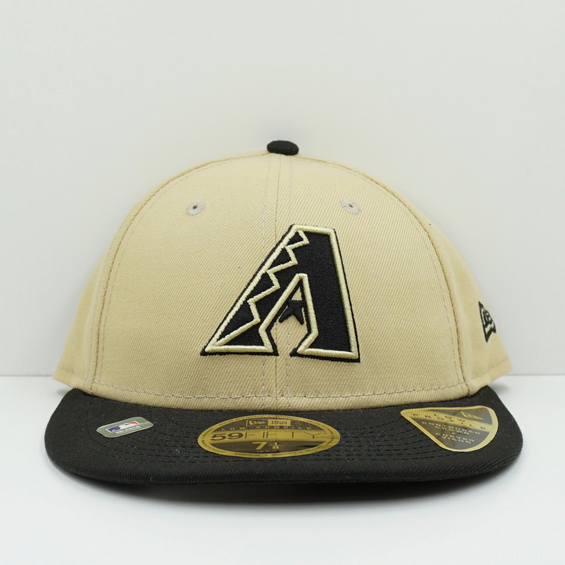 New Era City MLB City Connect Arizona Diamondbacks Beige Black Low Profile Fitted Cap