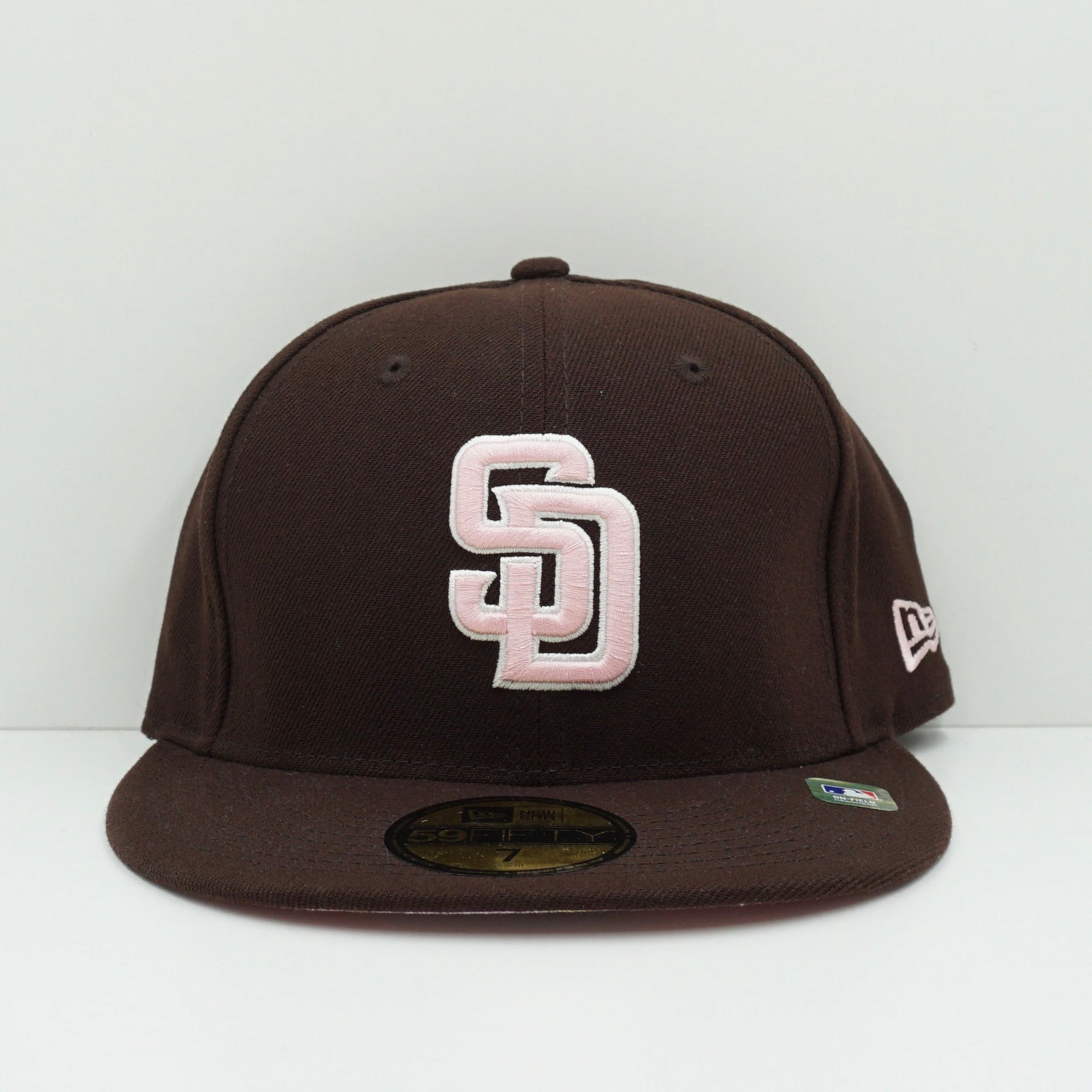 New Era San Diego Padres Mothers Day Brown Pink Fitted Cap