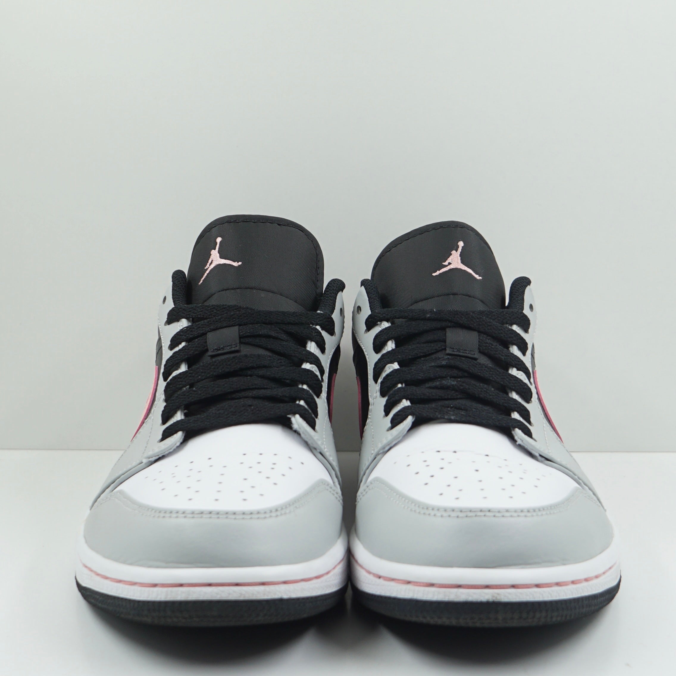 Jordan 1 Low Black Grey Pink