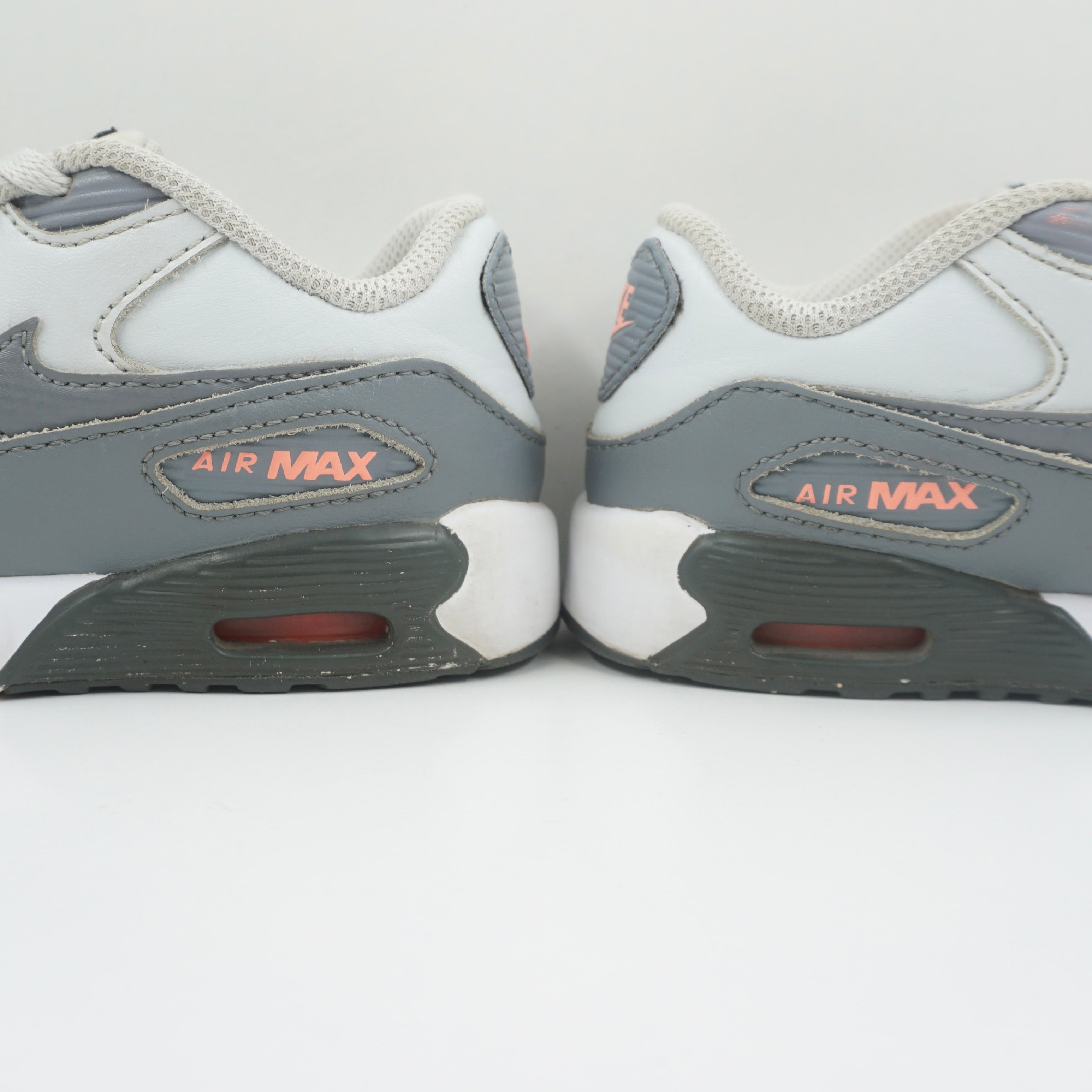 Nike Air Max 90 Leather Platinum Grey Toddler