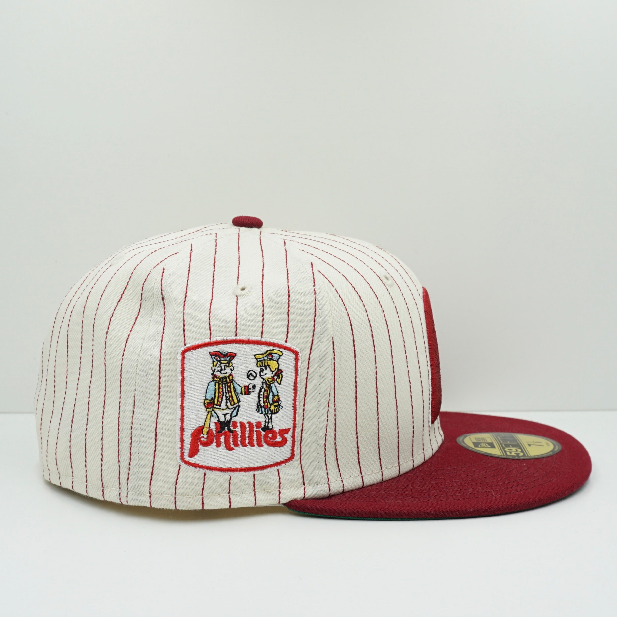 New Era Philadelphia Phillies Retro Script Fitted Cap
