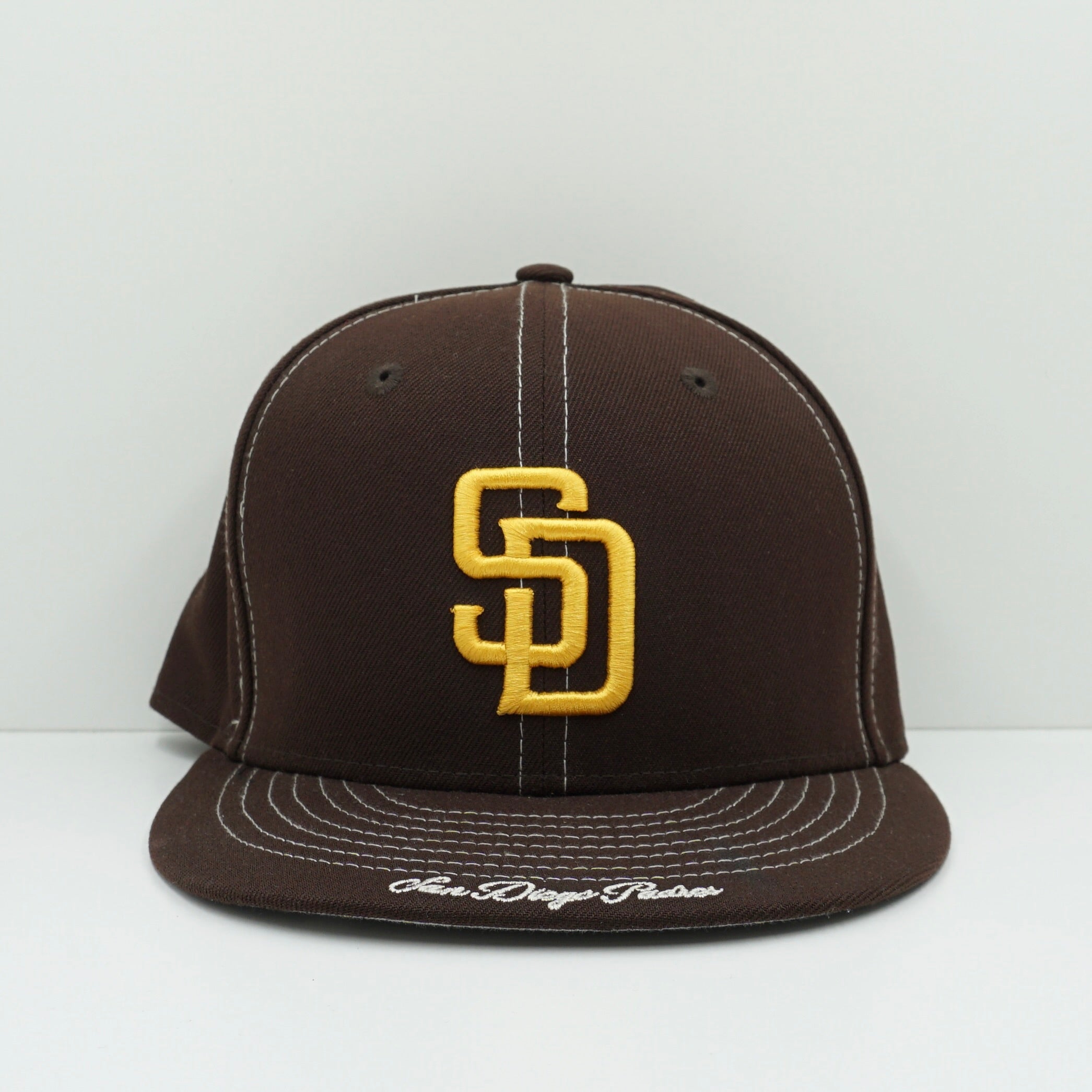 New Era San Diego Padres Summer Classic Brown Yellow Fitted Cap