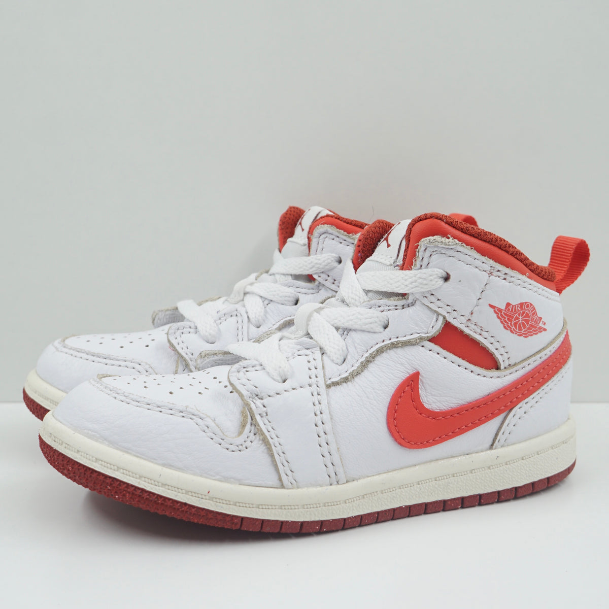 Jordan 1 Mid SE White Dune Red Sail Lobster (TD)